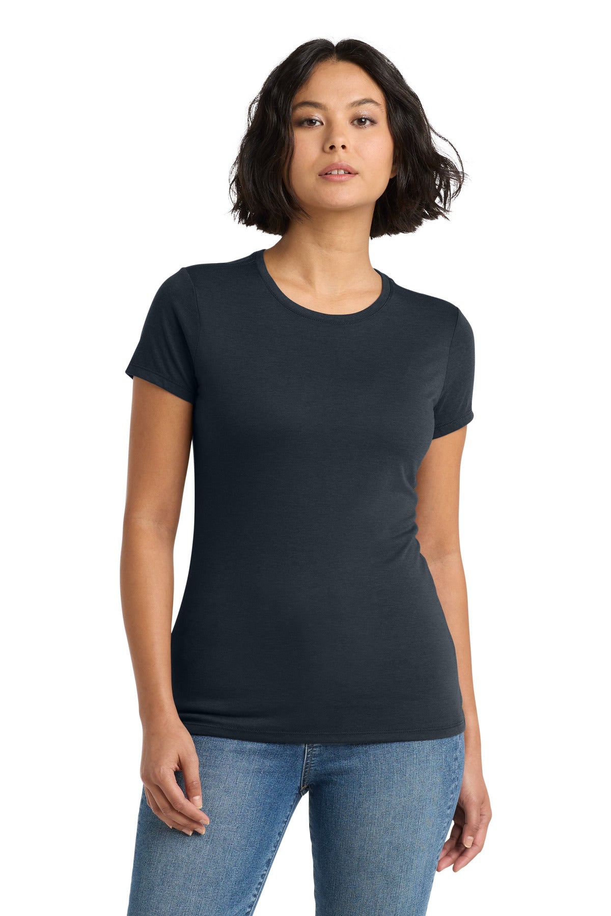 Custom Embroidery or DTF Print - District ® Women's Perfect Tri ® Tee. DM130L