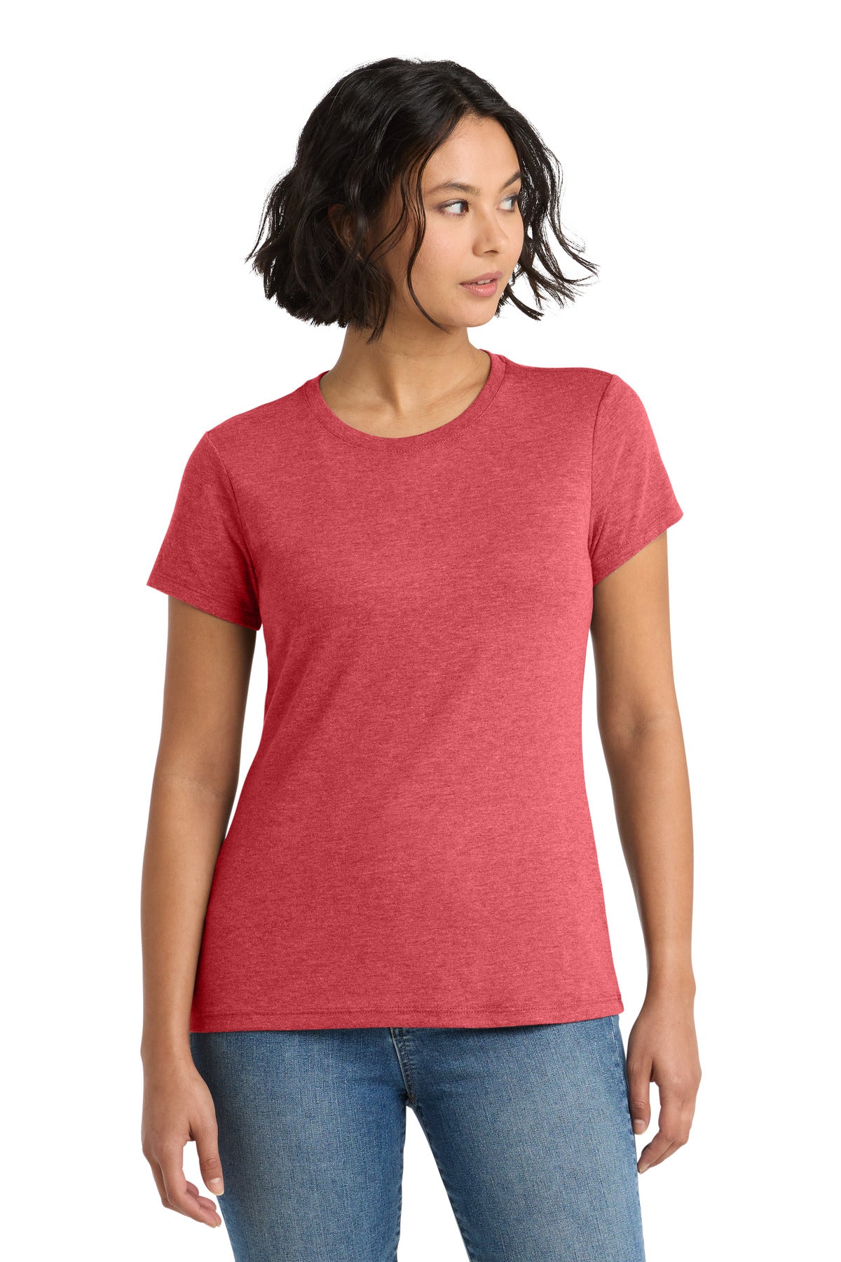 Custom Embroidery or DTF Print - District ® Women's Perfect Tri ® Tee. DM130L