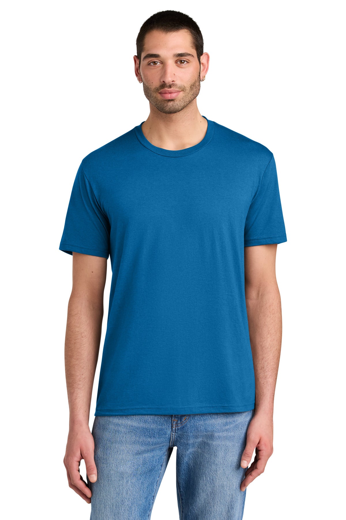 Custom Embroidery or DTF Print - District ® Perfect Tri ® Tee. DM130