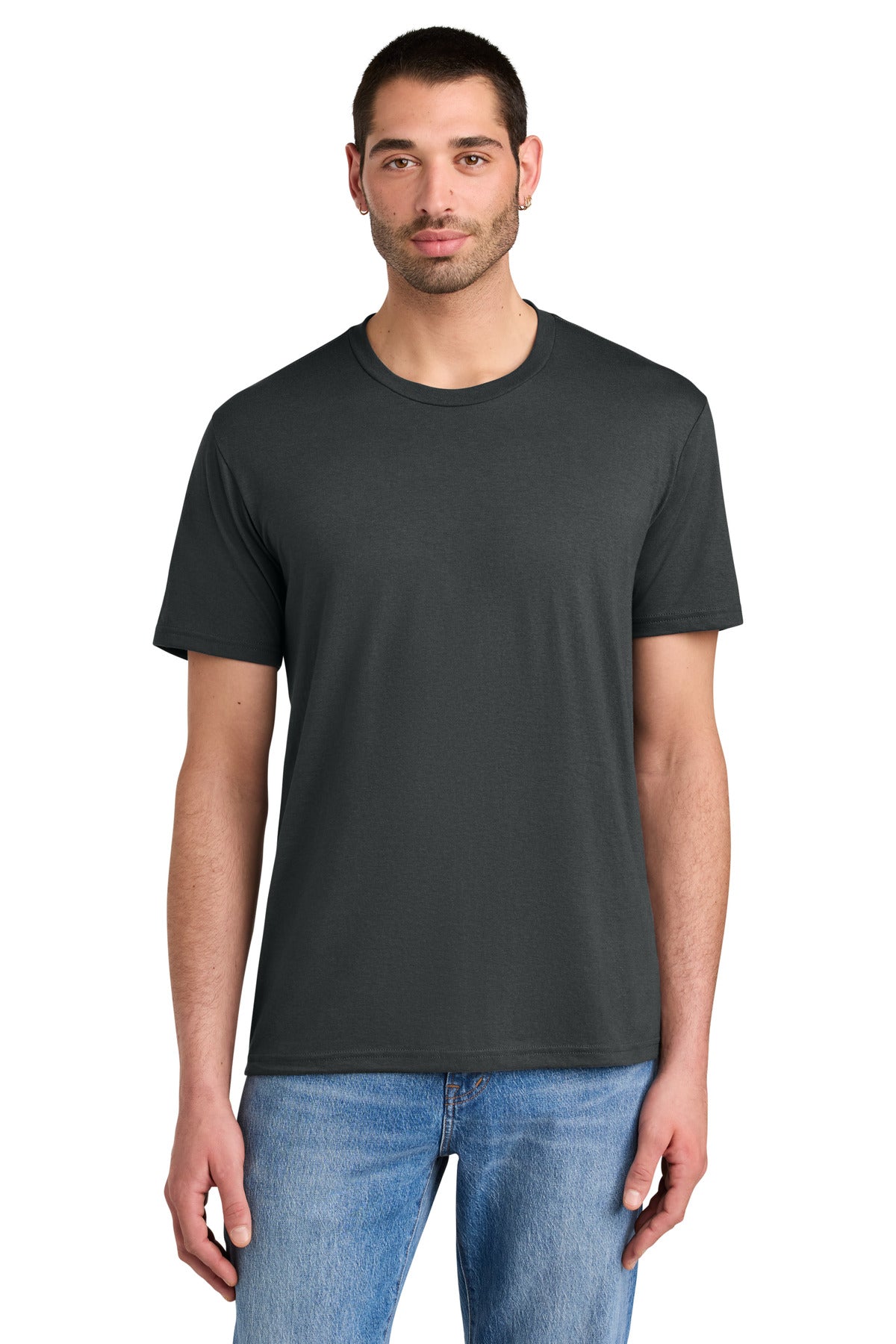 Custom Embroidery or DTF Print - District ® Perfect Tri ® Tee. DM130