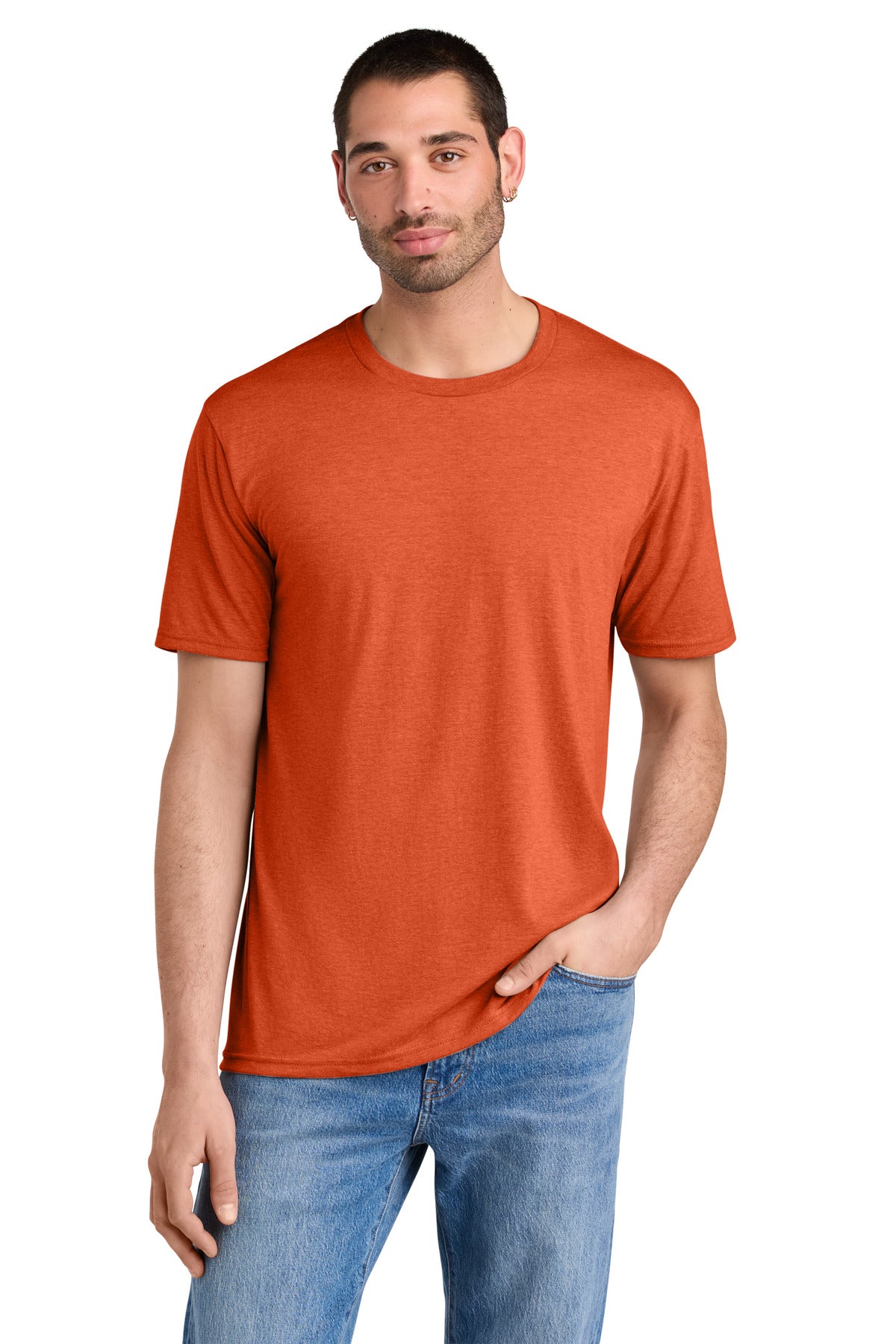 Custom Embroidery or DTF Print - District ® Perfect Tri ® Tee. DM130