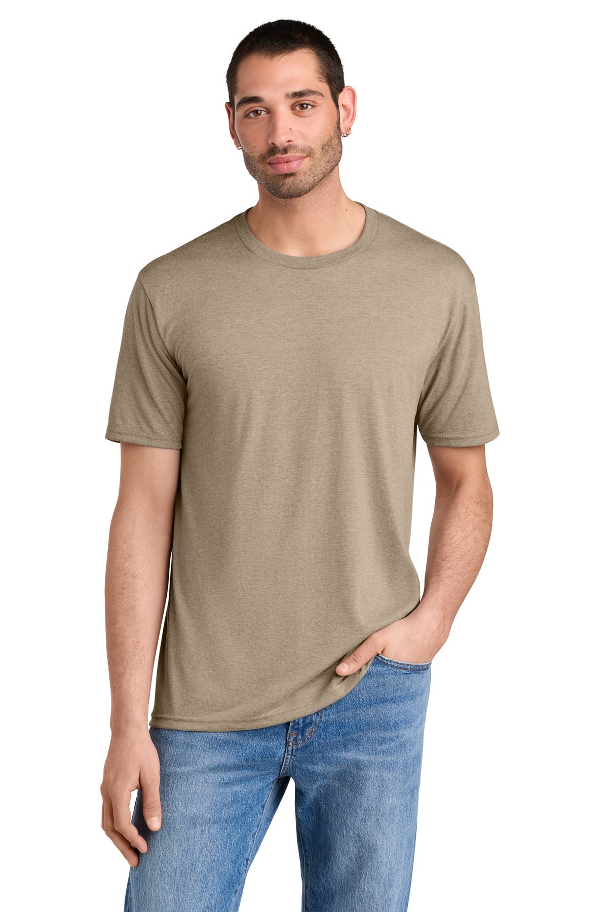 Custom Embroidery or DTF Print - District ® Perfect Tri ® Tee. DM130