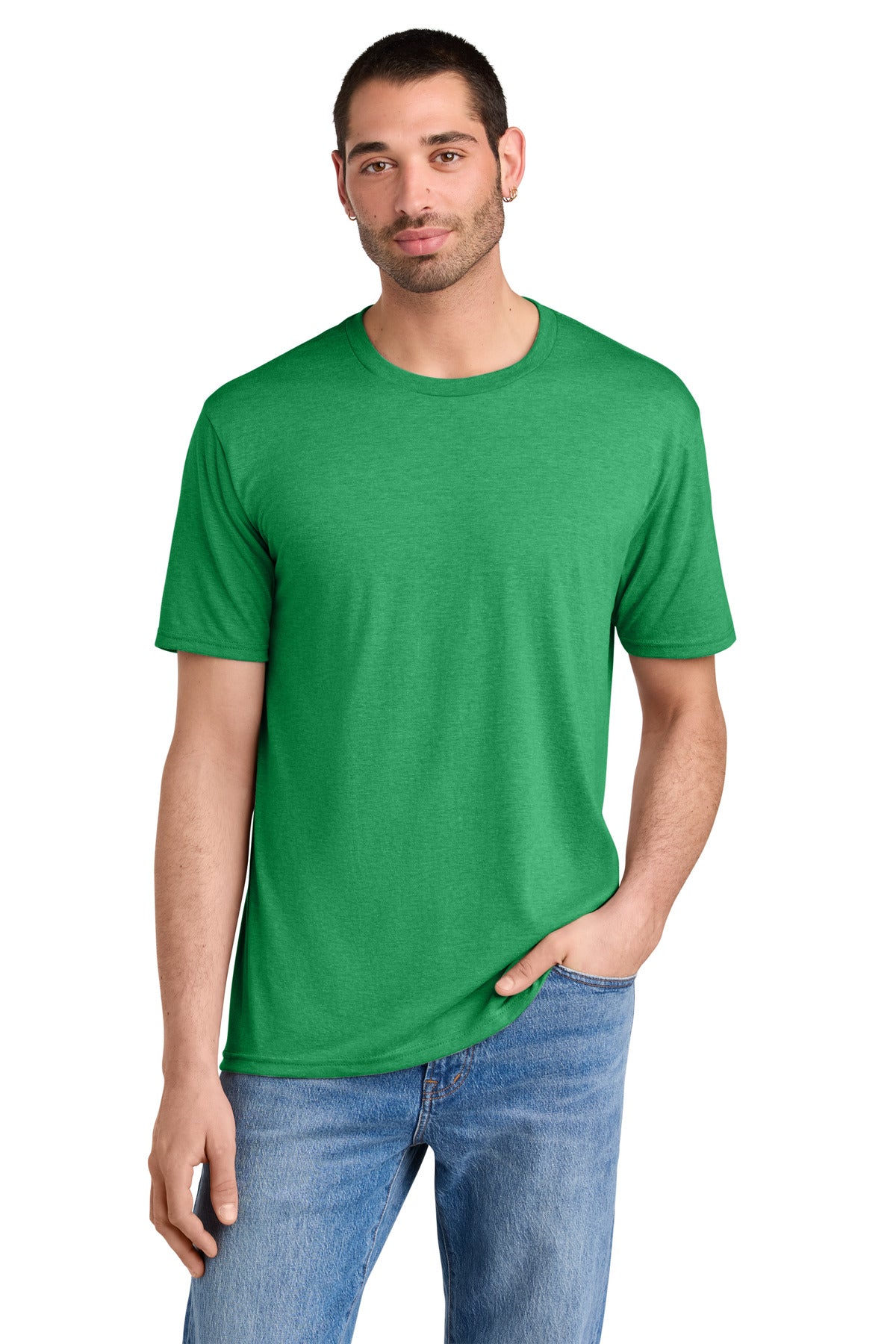 Custom Embroidery or DTF Print - District ® Perfect Tri ® Tee. DM130
