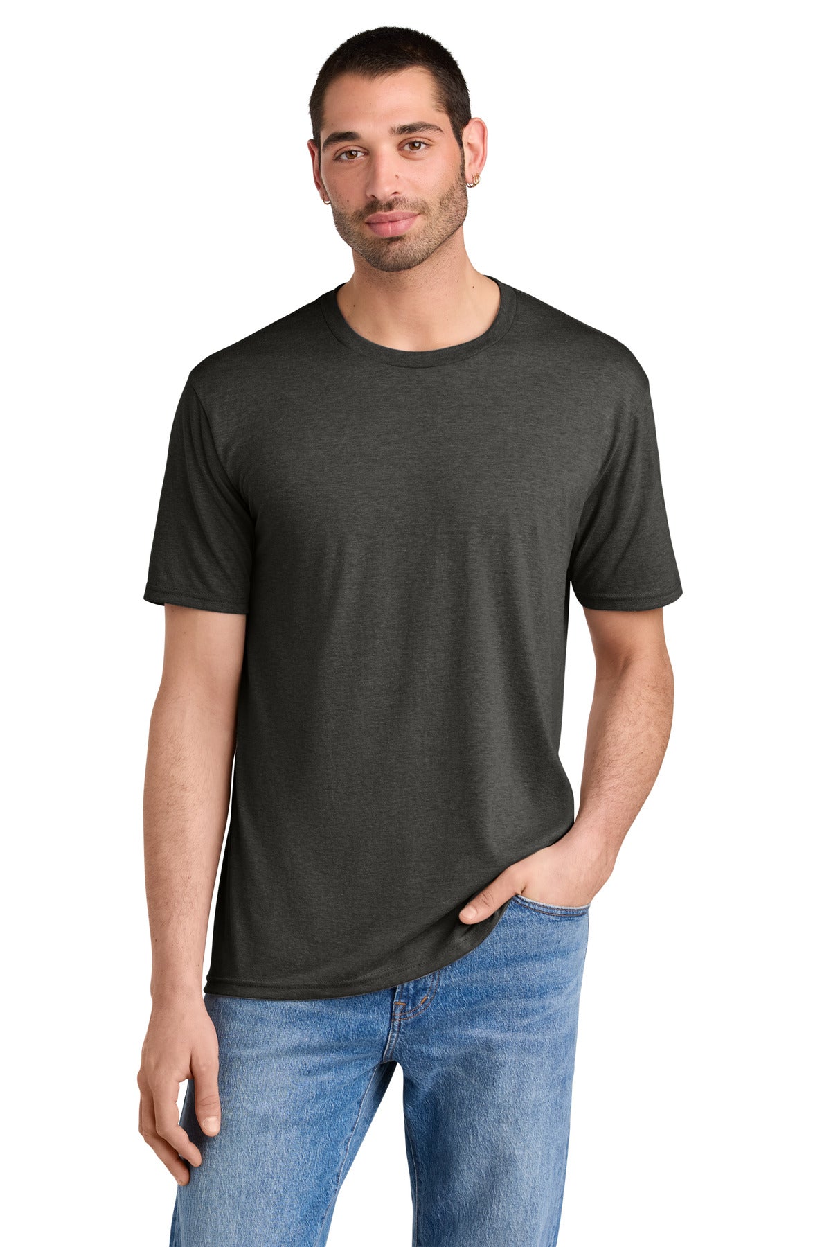 Custom Embroidery or DTF Print - District ® Perfect Tri ® Tee. DM130