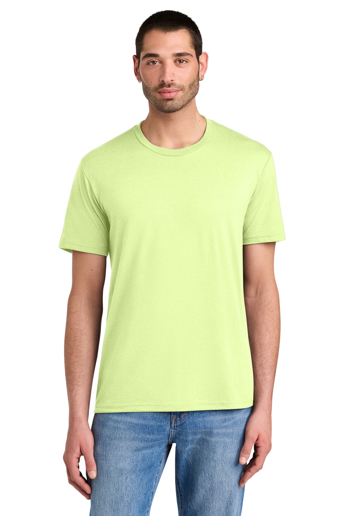 Custom Embroidery or DTF Print - District ® Perfect Tri ® Tee. DM130