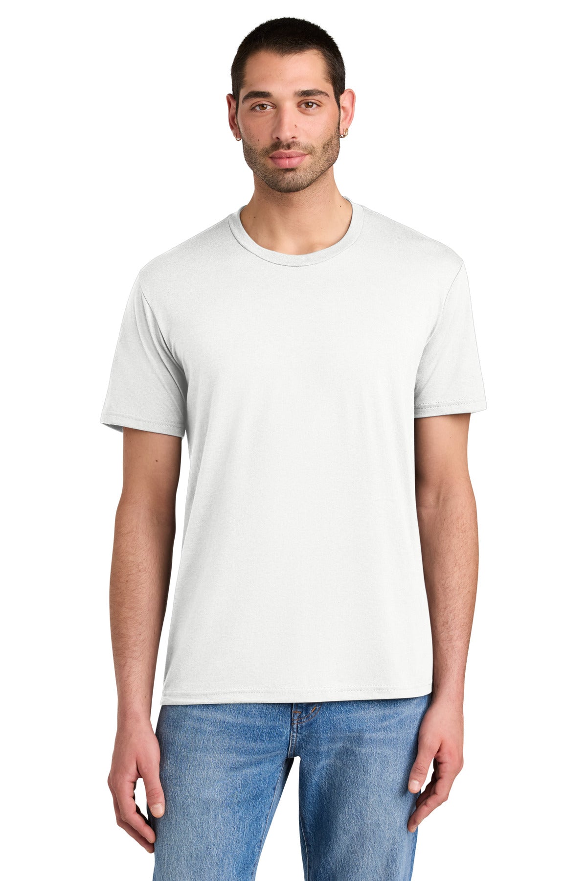 Custom Embroidery or DTF Print - District ® Perfect Tri ® Tee. DM130