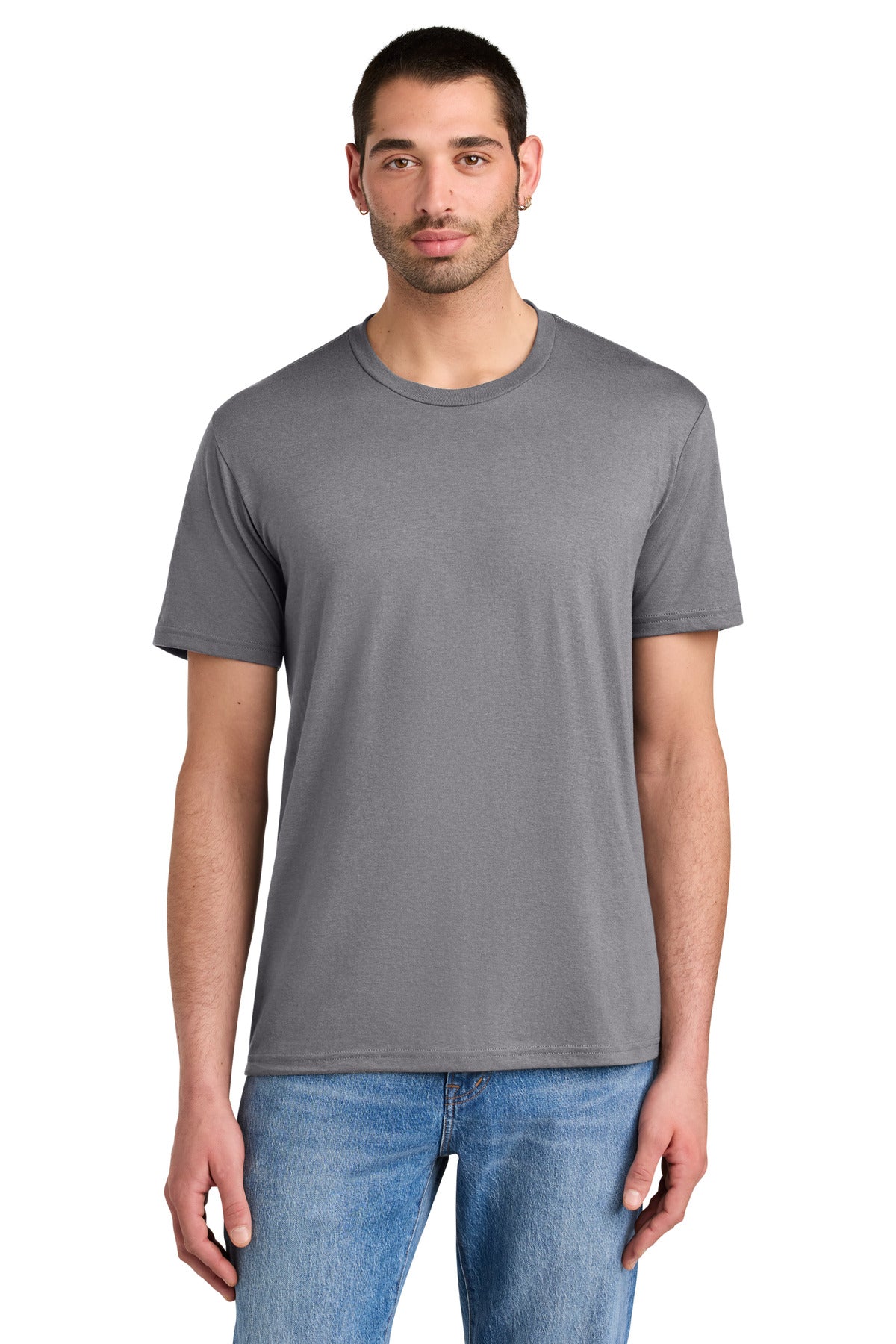 Custom Embroidery or DTF Print - District ® Perfect Tri ® Tee. DM130