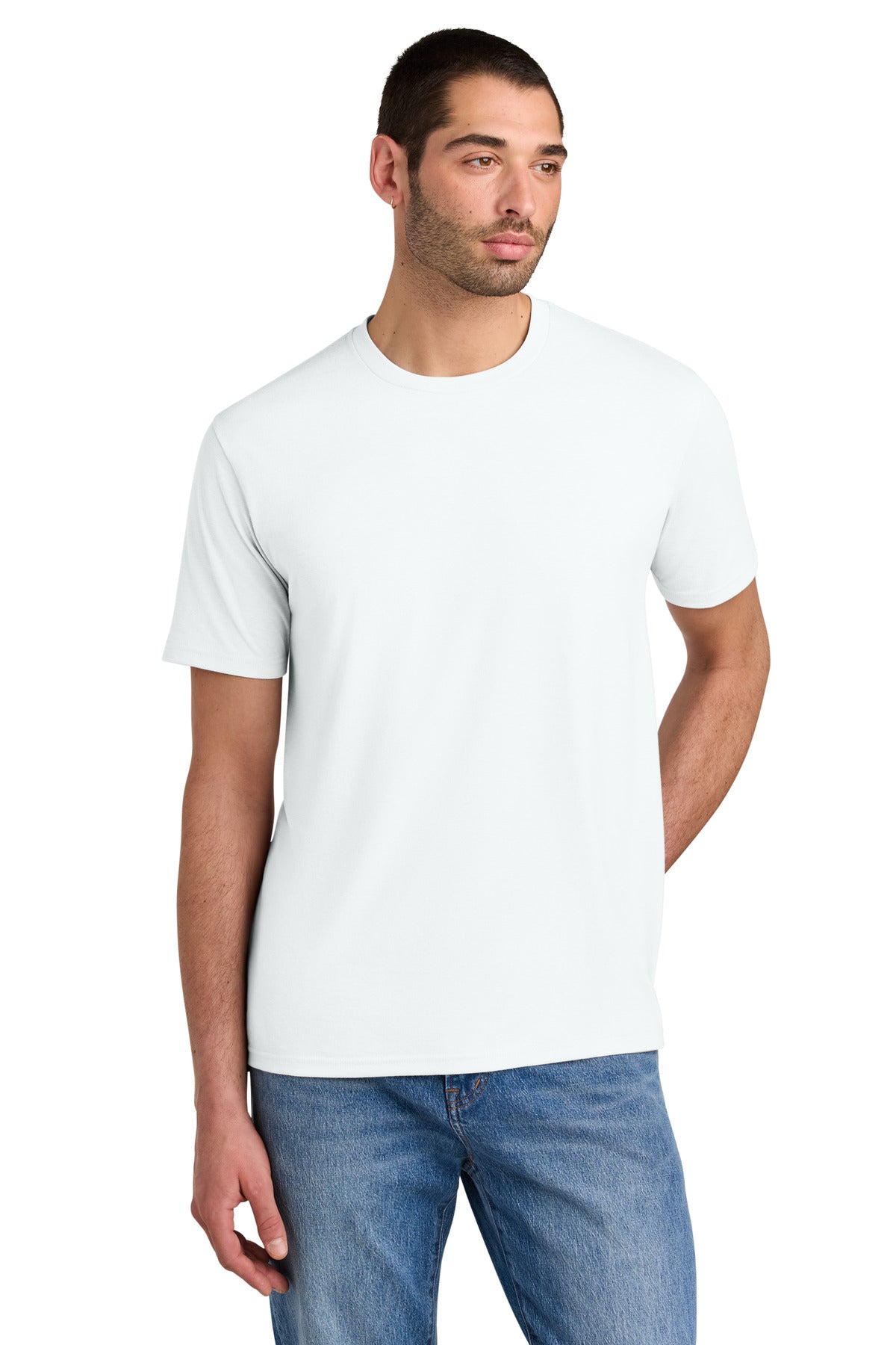 Custom Embroidery or DTF Print - District ® Perfect Tri ® Tee. DM130