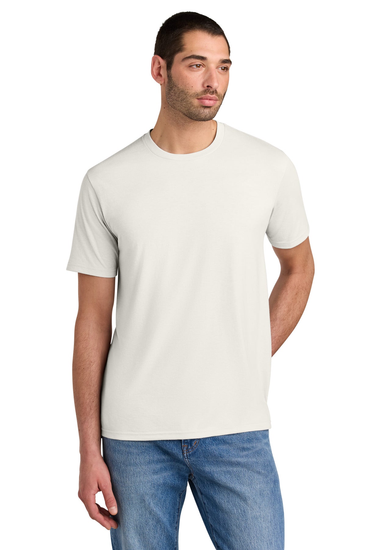 Custom Embroidery or DTF Print - District ® Perfect Tri ® Tee. DM130