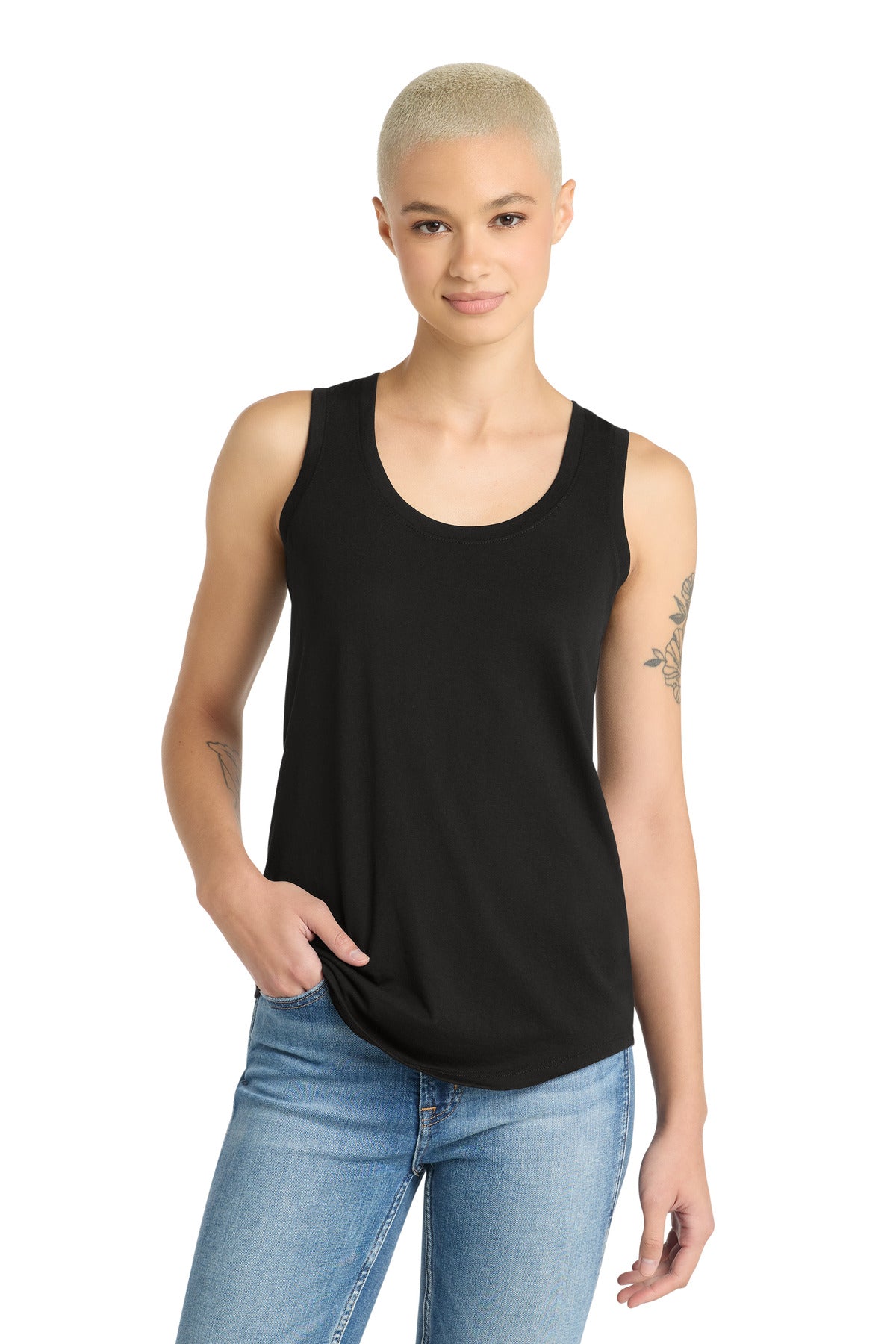 Custom Embroidery or DTF Print - District ® Women's Perfect Tri ® Racerback Tank. DM138L