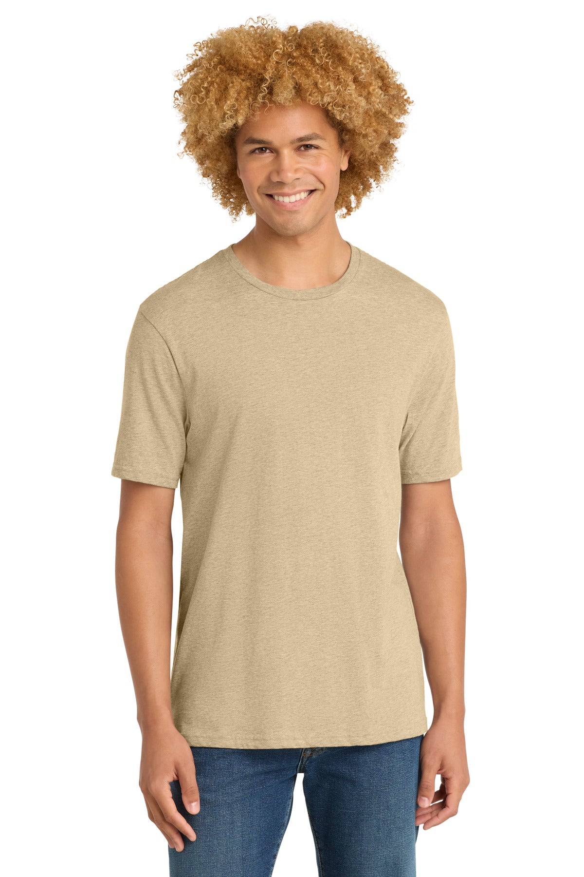 Custom Embroidery or DTF Print - District ® Perfect Weight ® Tee. DT104