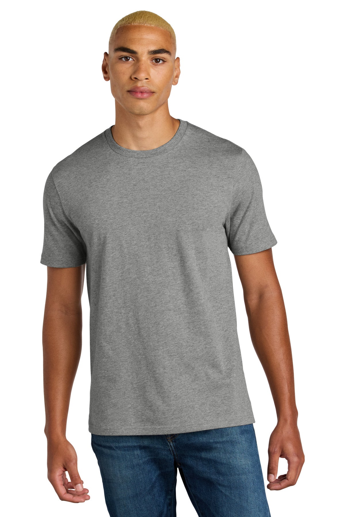 Custom Embroidery or DTF Print - District ® Perfect Weight ® Icon Tee DT106