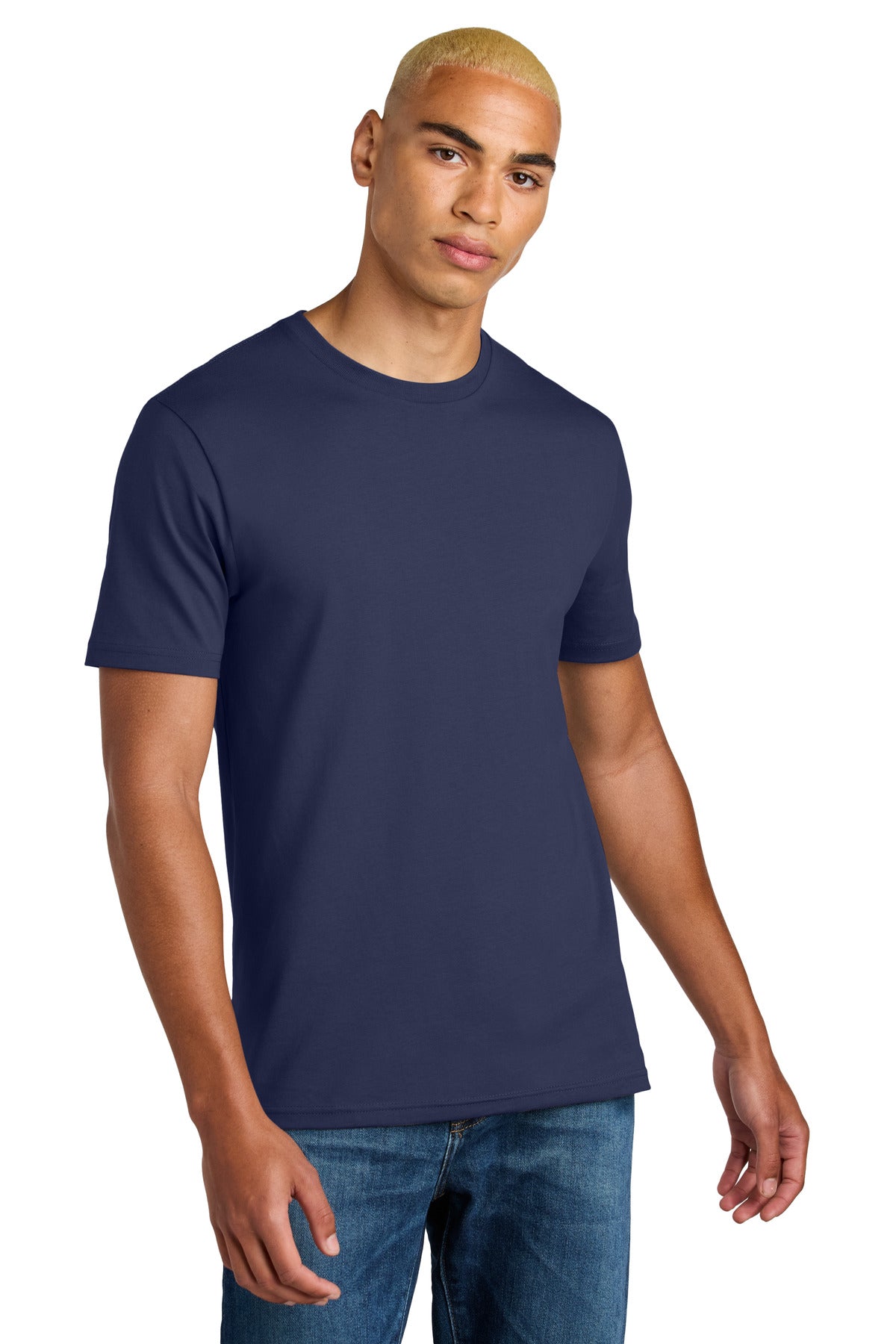 Custom Embroidery or DTF Print - District ® Perfect Weight ® Icon Tee DT106