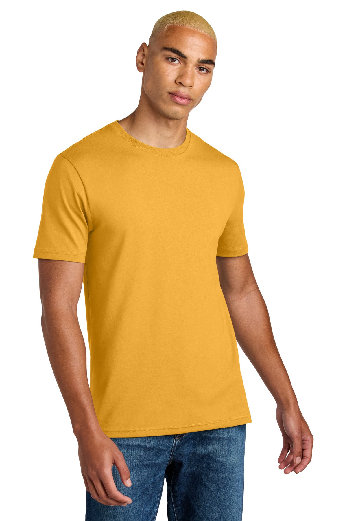 Custom Embroidery or DTF Print - District ® Perfect Weight ® Icon Tee DT106