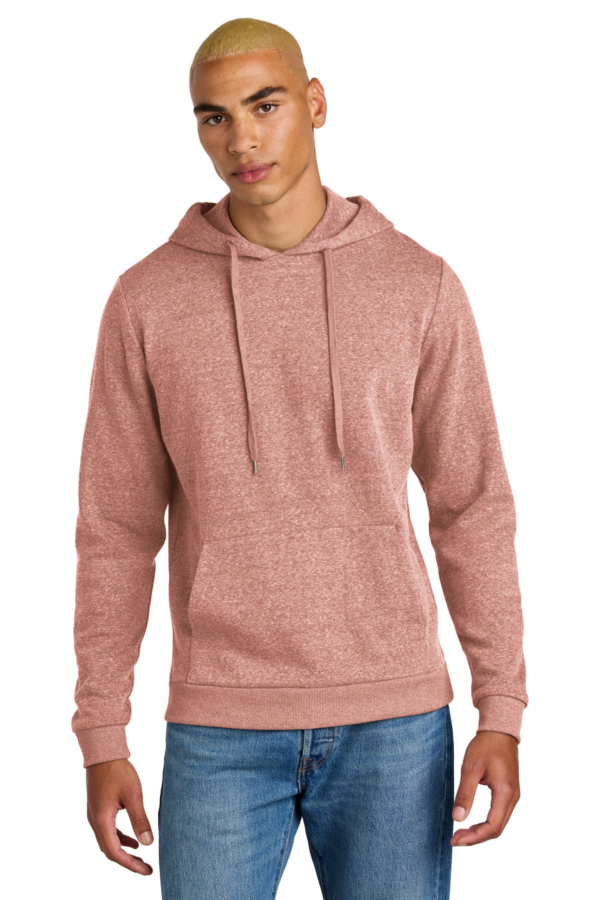 Custom Embroidery or DTF Print - District ® Perfect Tri ® Fleece Pullover Hoodie DT1300