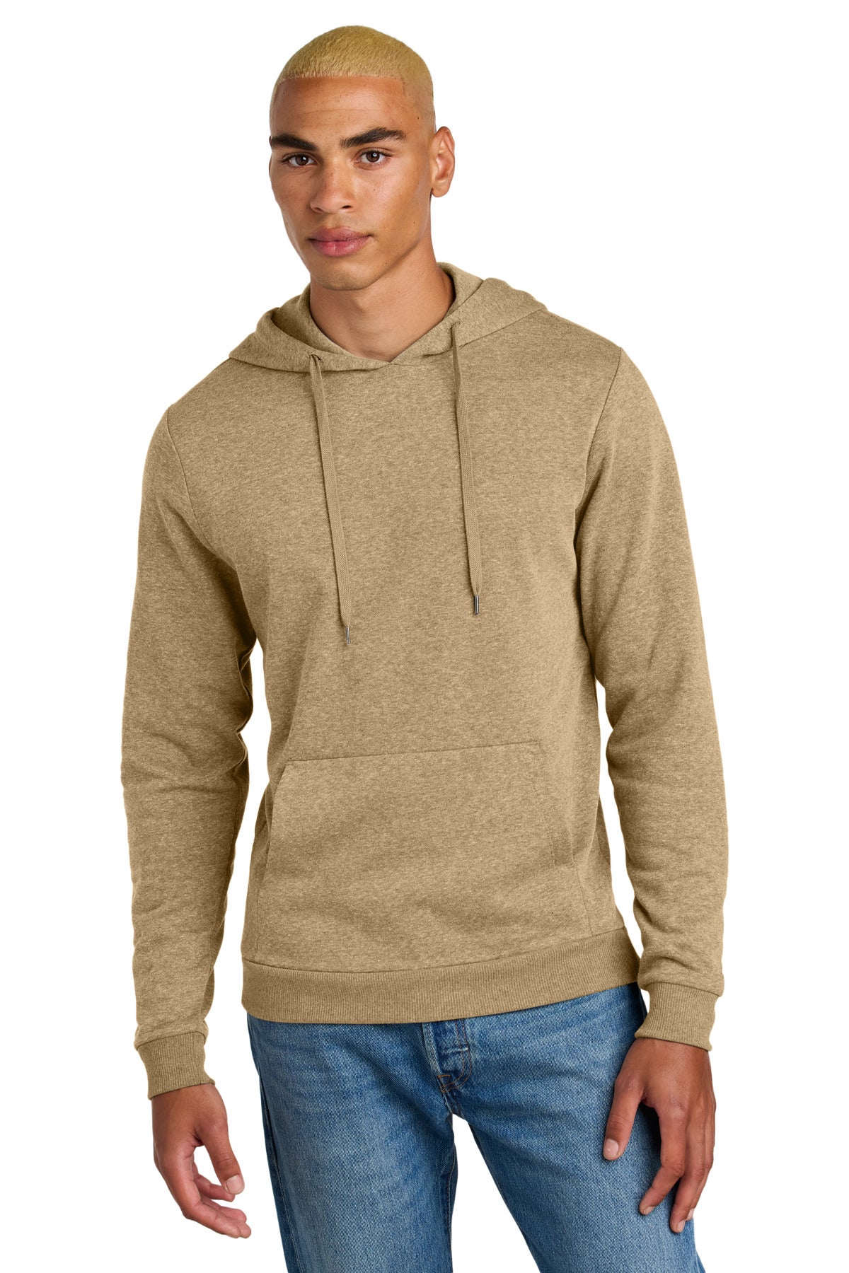 Custom Embroidery or DTF Print - District ® Perfect Tri ® Fleece Pullover Hoodie DT1300