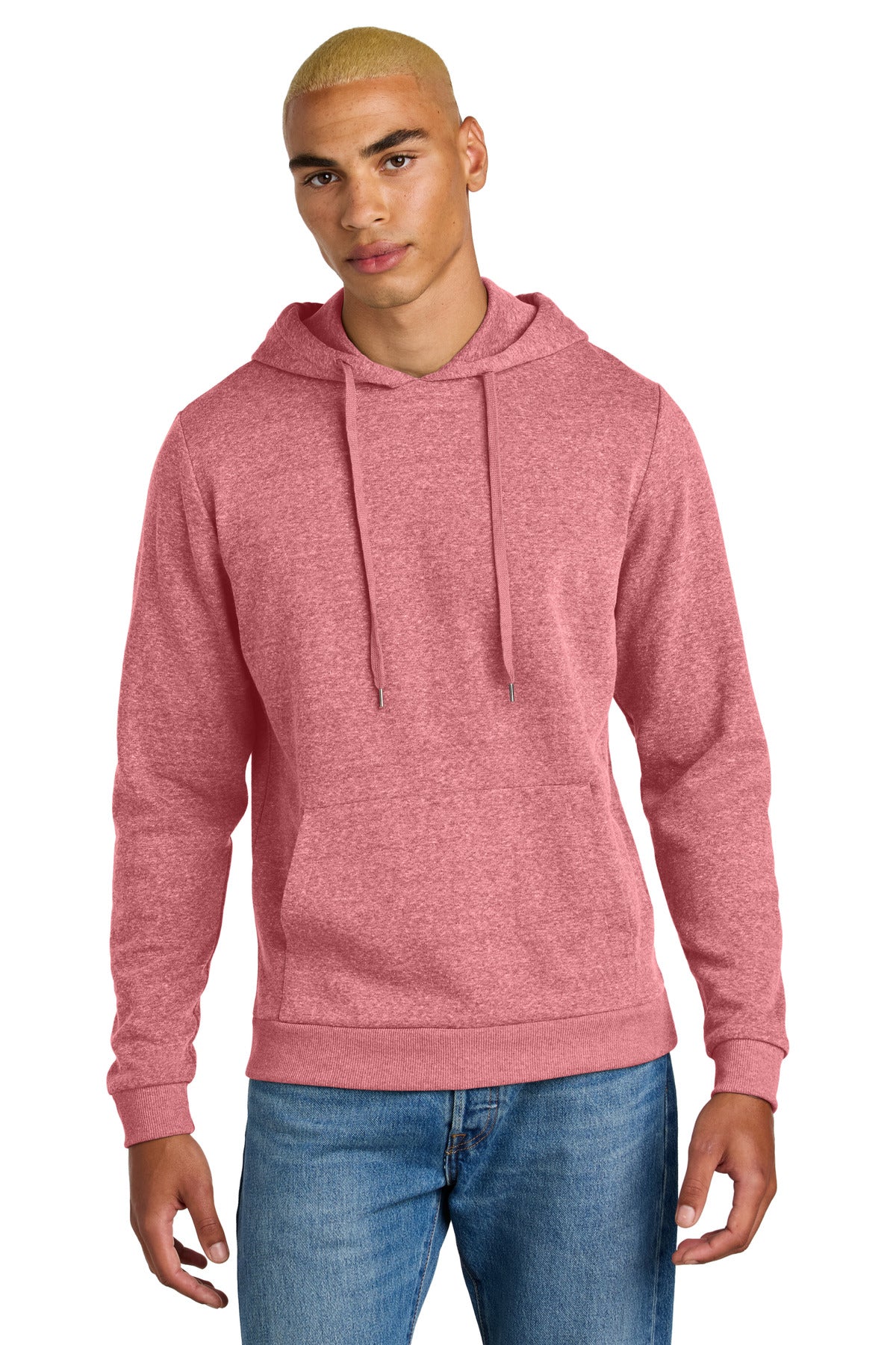 Custom Embroidery or DTF Print - District ® Perfect Tri ® Fleece Pullover Hoodie DT1300