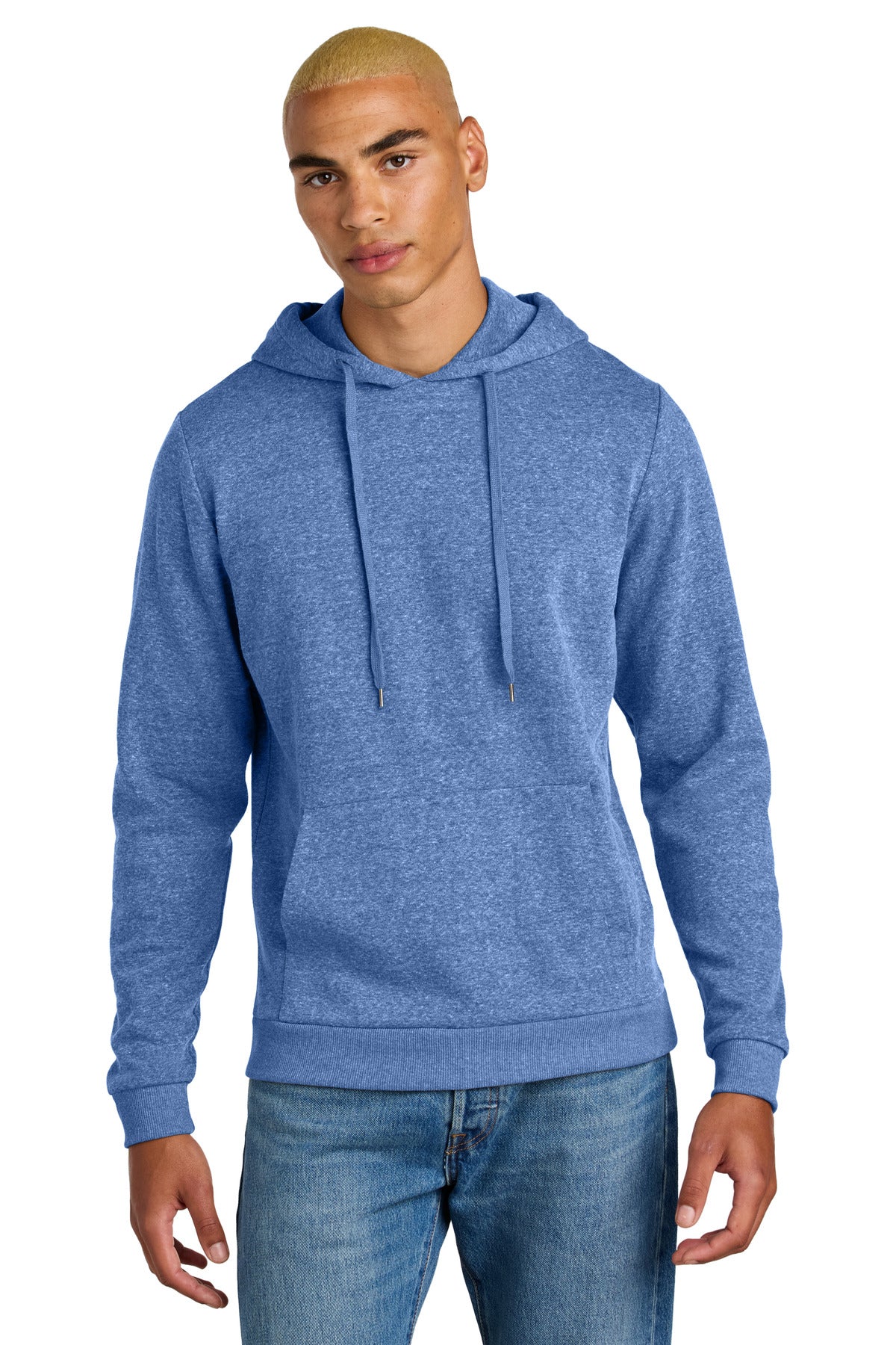 Custom Embroidery or DTF Print - District ® Perfect Tri ® Fleece Pullover Hoodie DT1300