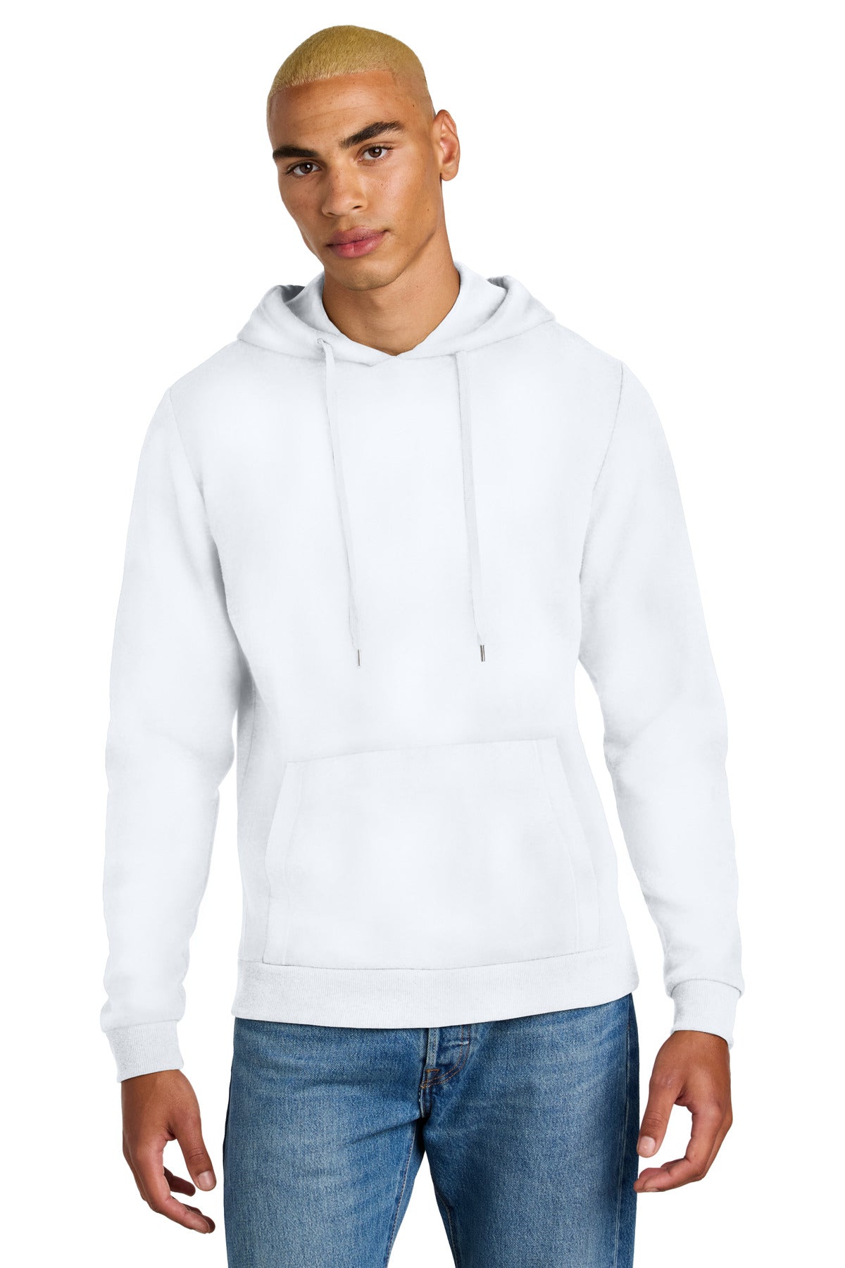 Custom Embroidery or DTF Print - District ® Perfect Tri ® Fleece Pullover Hoodie DT1300