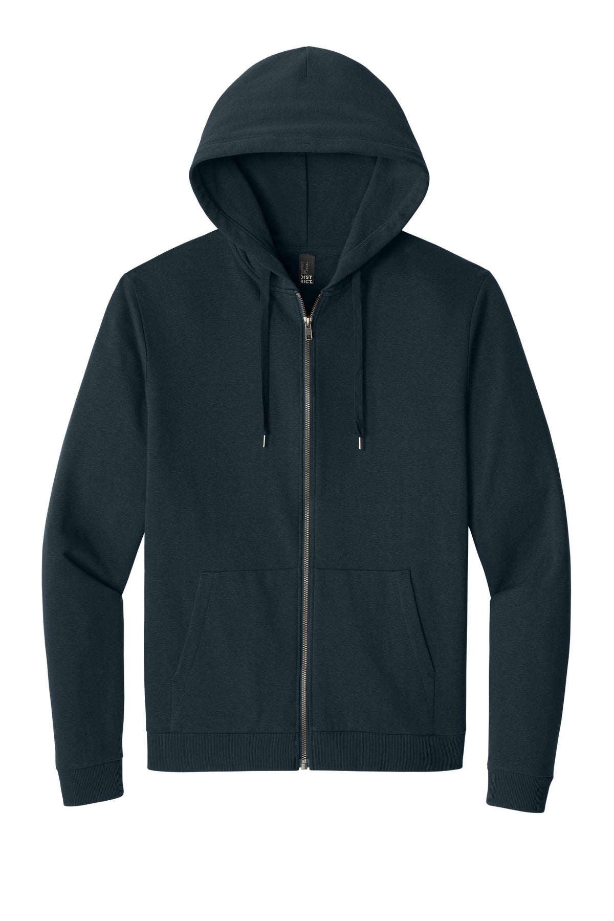 Custom Embroidery or DTF Print - District ® Perfect Tri ® Fleece Full-Zip Hoodie DT1302