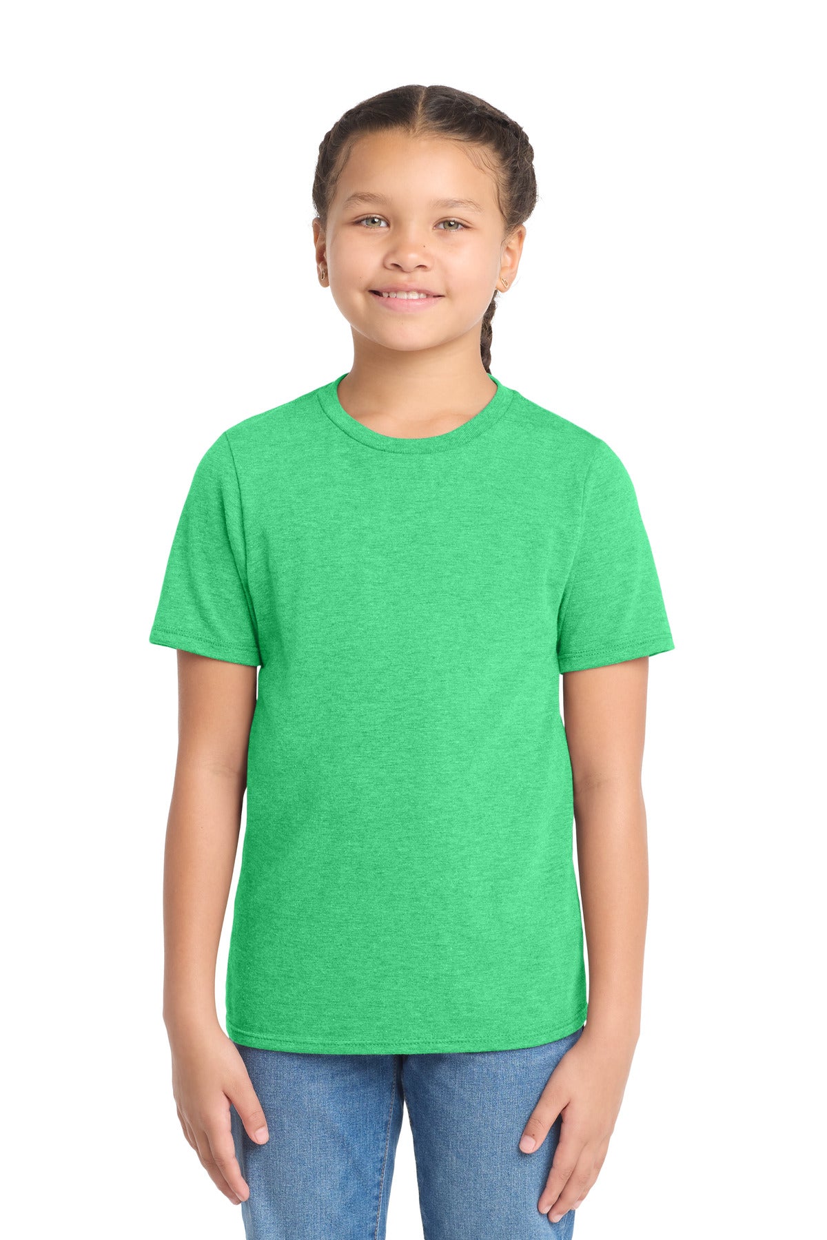 Custom Embroidery or DTF Print - District ® Youth Perfect Tri ® Tee. DT130Y