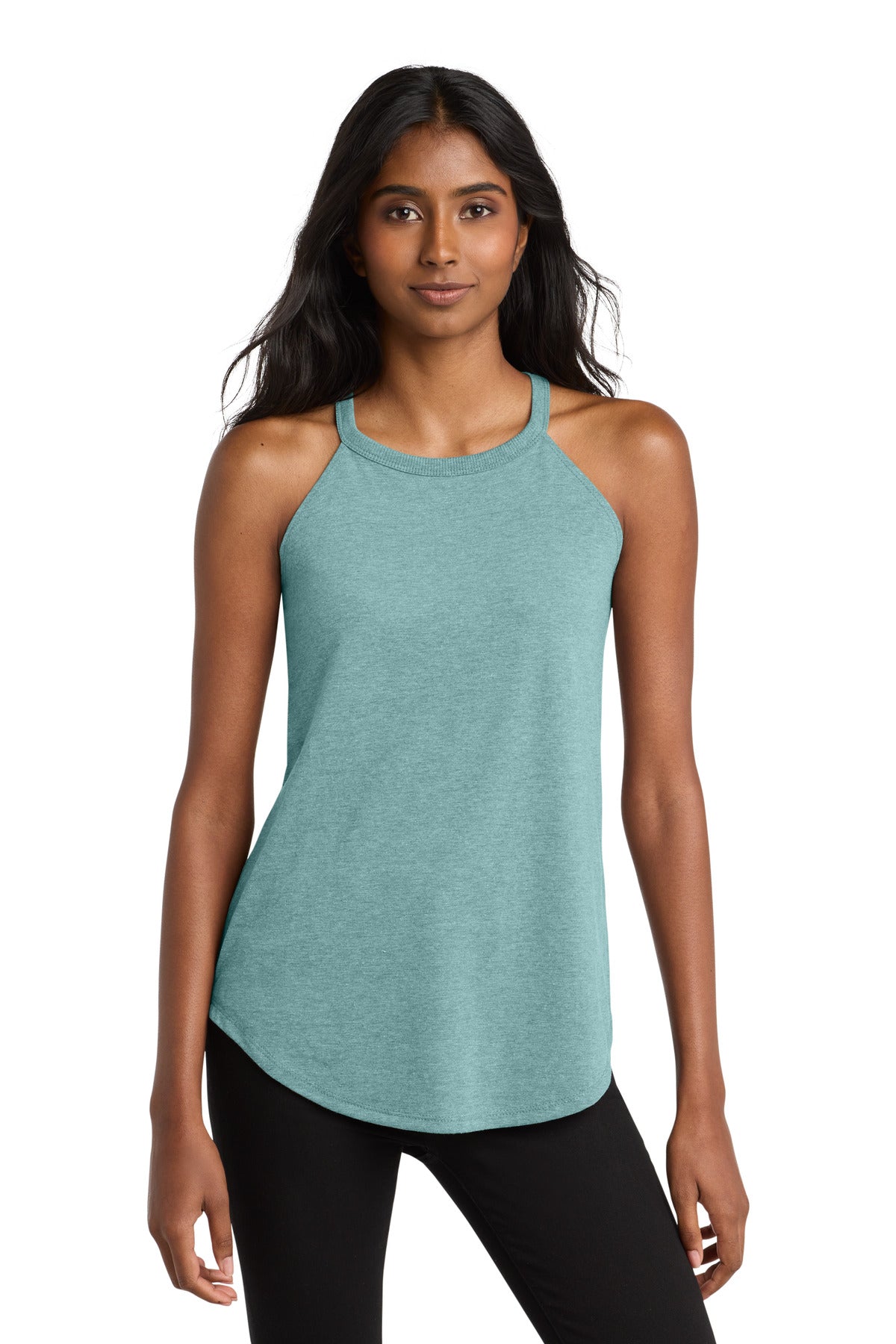 Custom Embroidery or DTF Print - District ® Women's Perfect Tri ® Rocker Tank. DT137L
