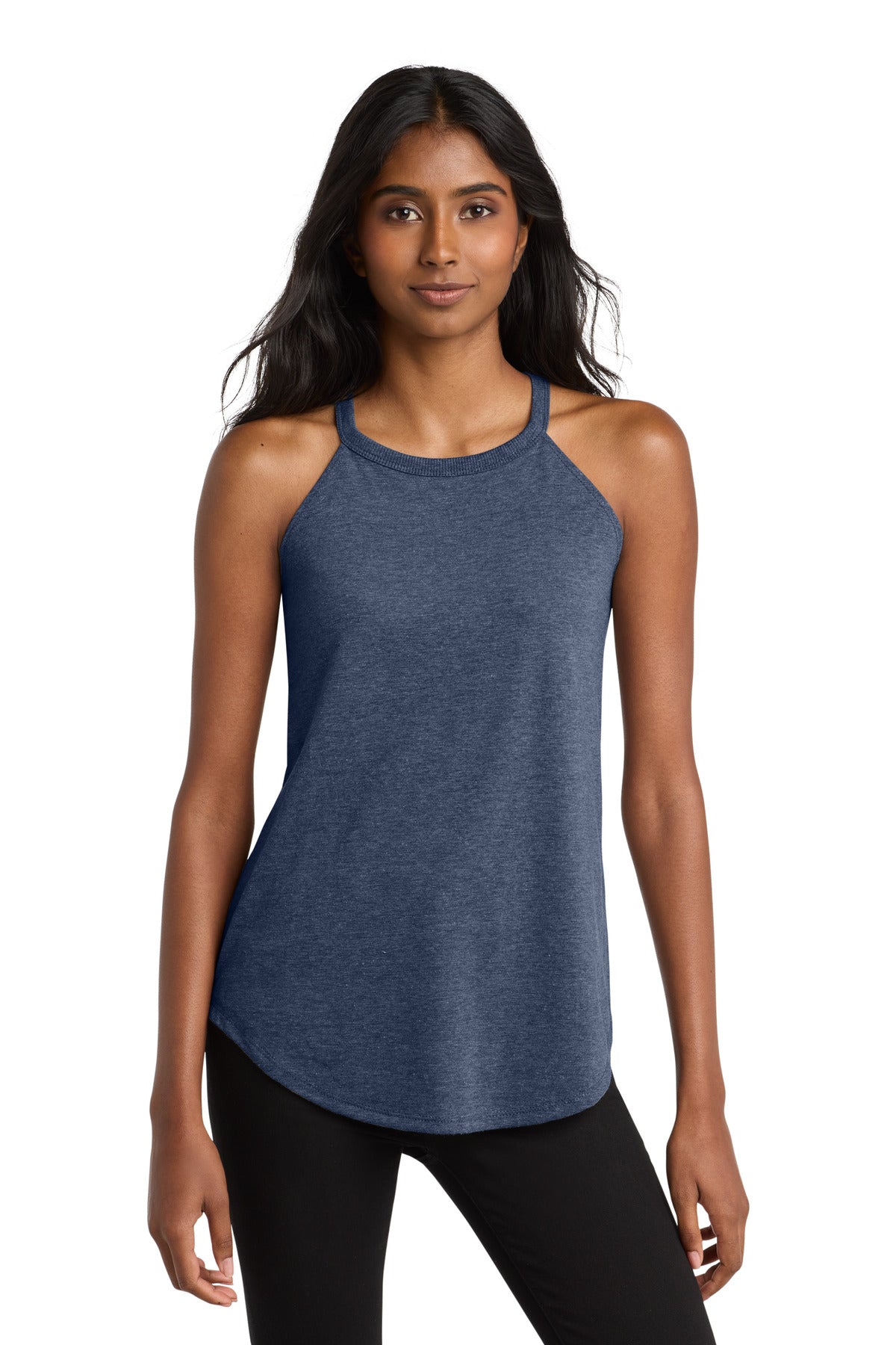 Custom Embroidery or DTF Print - District ® Women's Perfect Tri ® Rocker Tank. DT137L