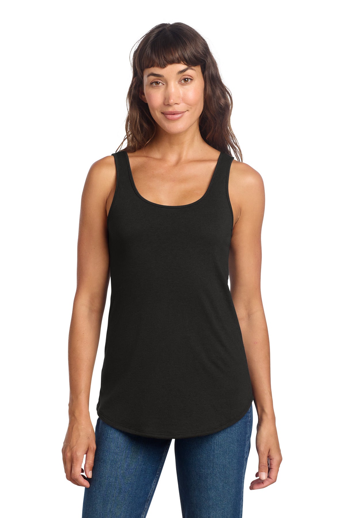 Custom Embroidery or DTF Print - District ® Women's Perfect Tri ® Relaxed Tank DT151