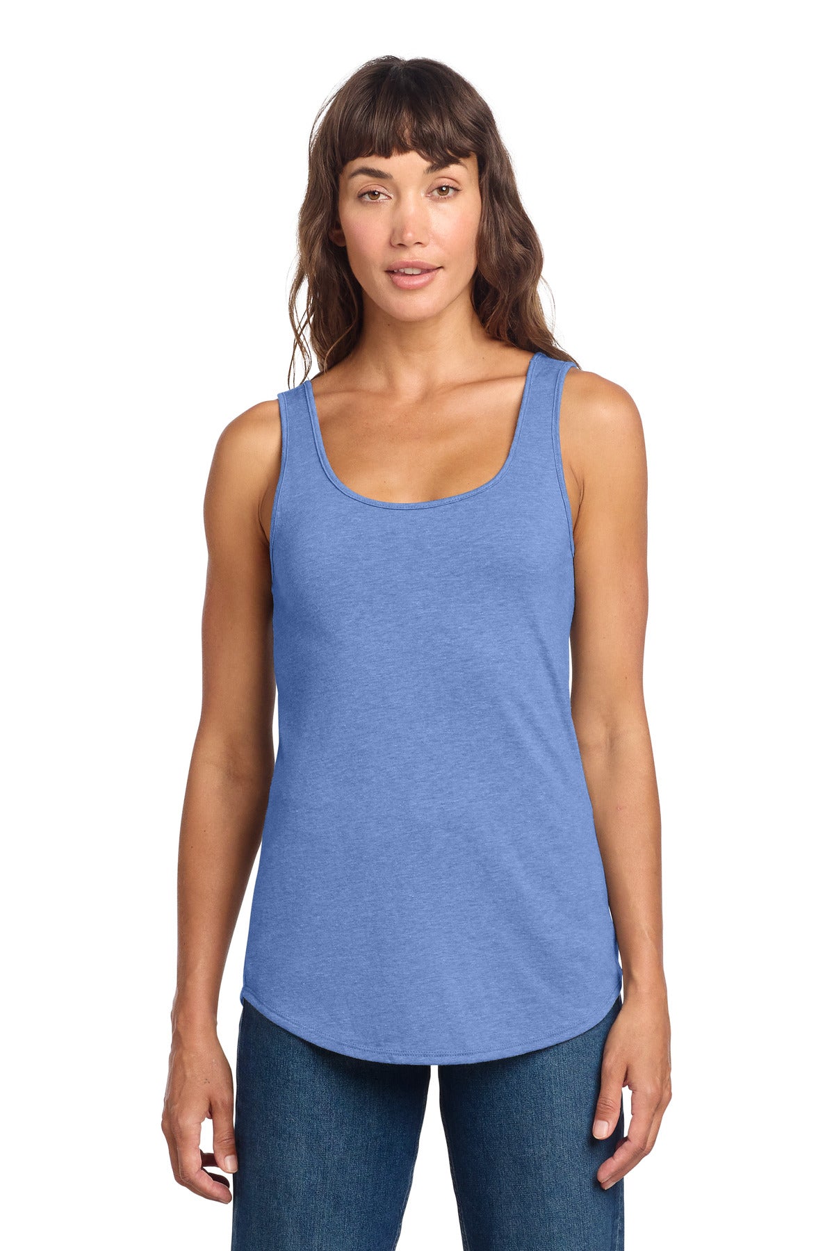 Custom Embroidery or DTF Print - District ® Women's Perfect Tri ® Relaxed Tank DT151