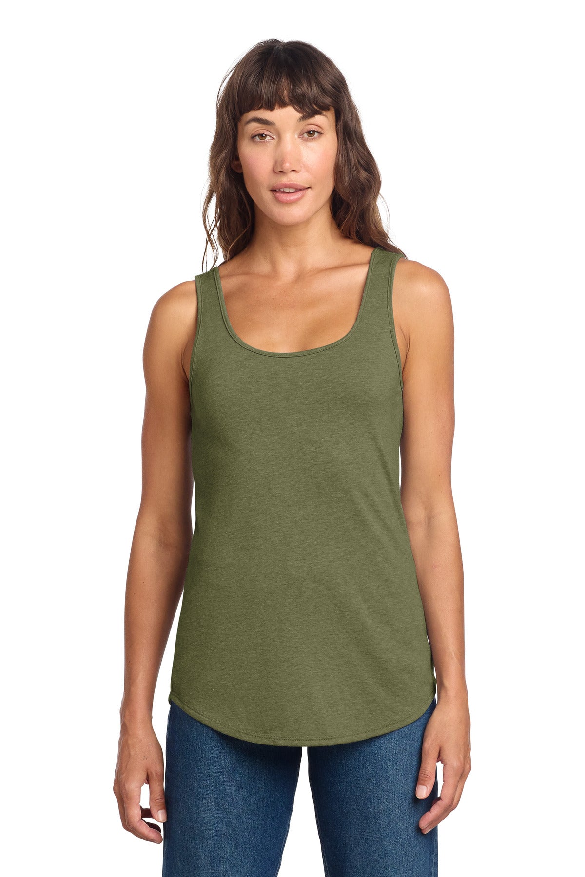 Custom Embroidery or DTF Print - District ® Women's Perfect Tri ® Relaxed Tank DT151