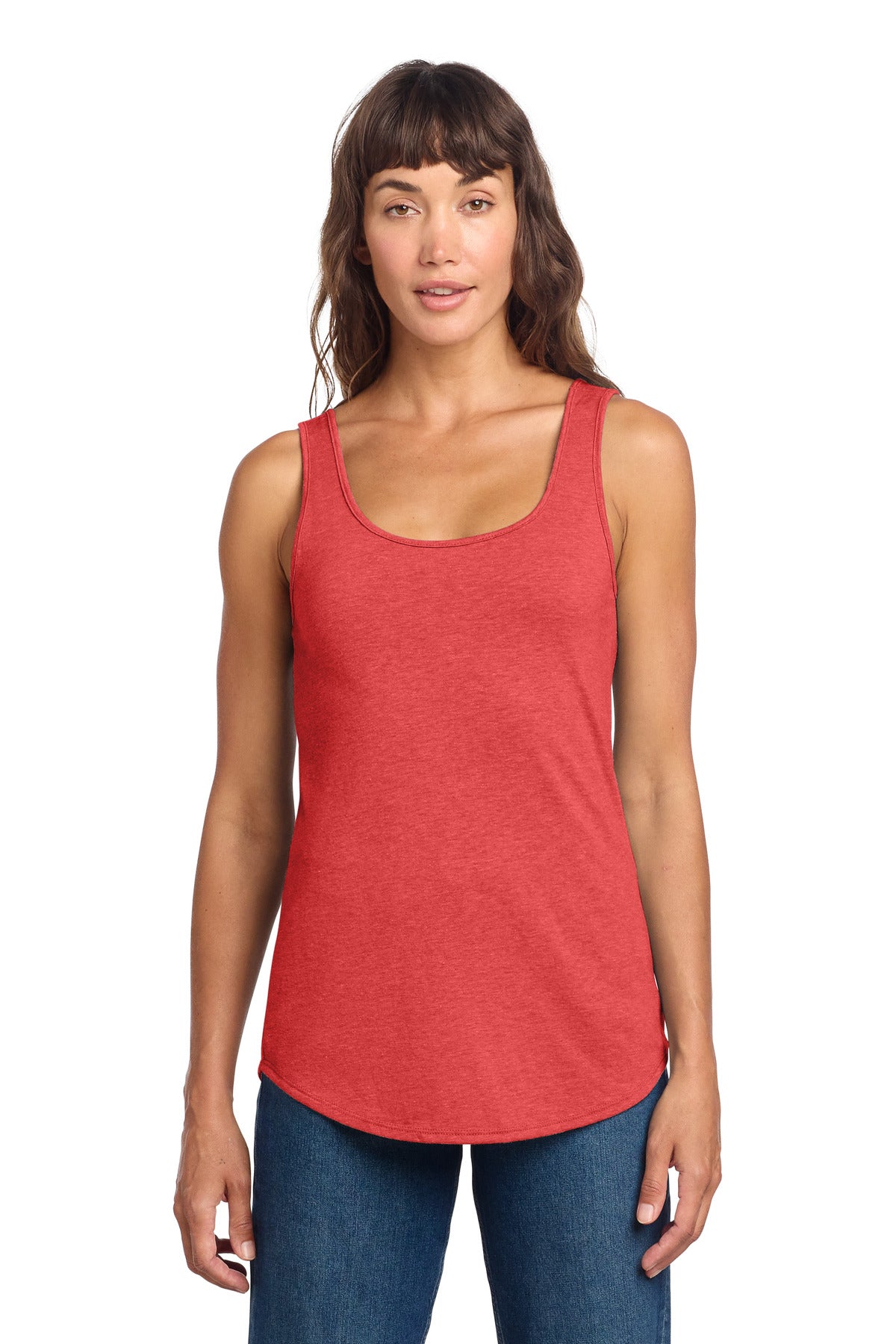 Custom Embroidery or DTF Print - District ® Women's Perfect Tri ® Relaxed Tank DT151