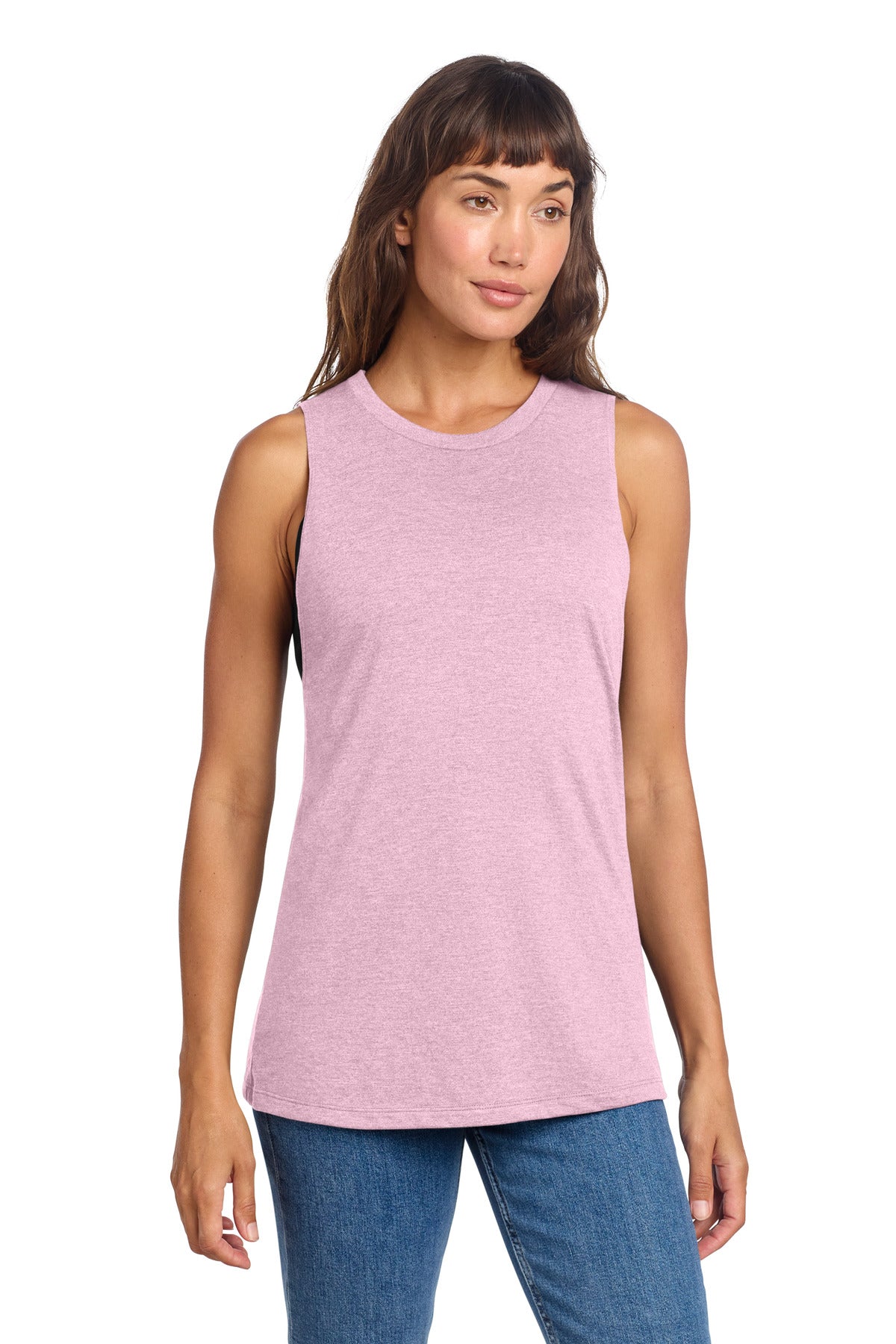 Custom Embroidery or DTF Print - District ® Women's Perfect Tri ® Muscle Tank DT153