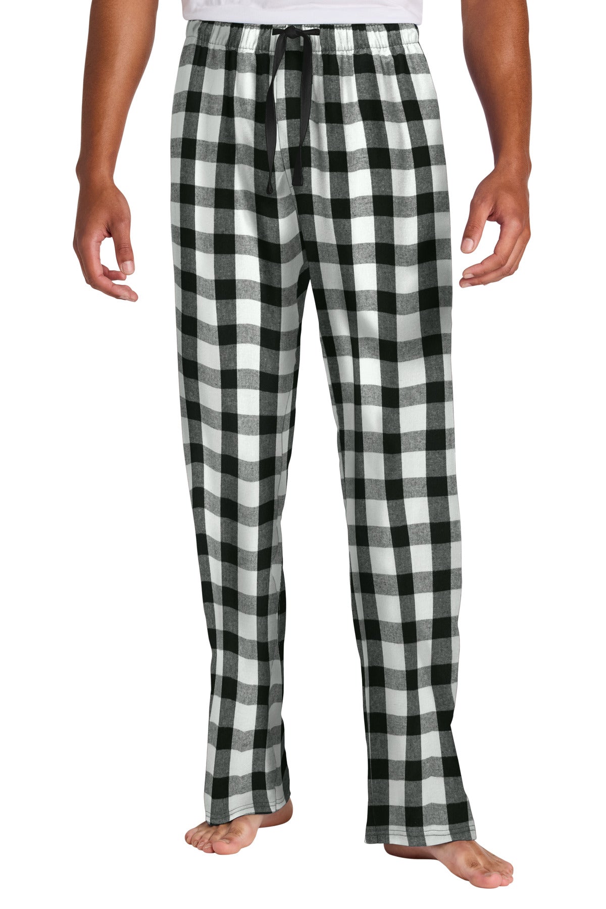 Custom Embroidery or DTF Print - District ® Flannel Plaid Pant. DT1800