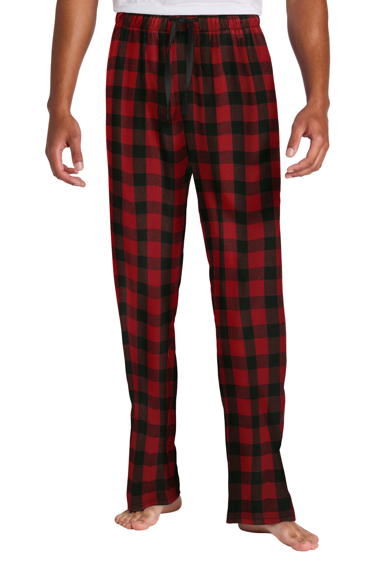 Custom Embroidery or DTF Print - District ® Flannel Plaid Pant. DT1800