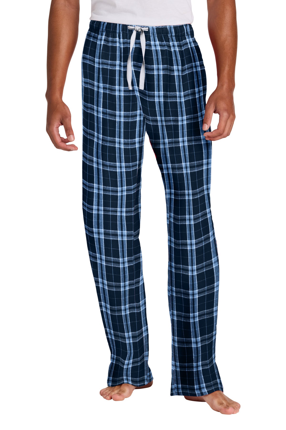 Custom Embroidery or DTF Print - District ® Flannel Plaid Pant. DT1800