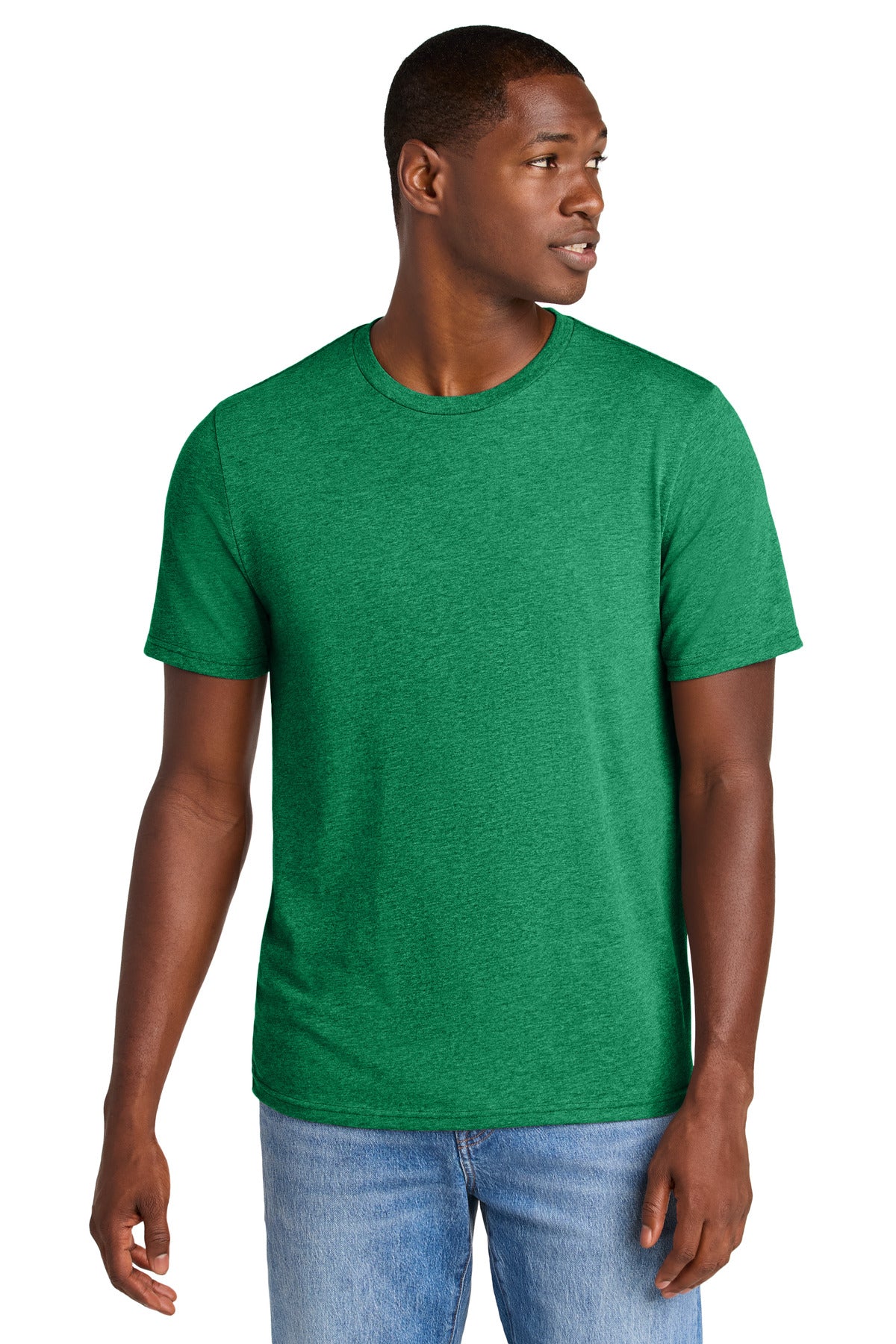Custom Embroidery or DTF Print - District ® Perfect Weight ® CVC Tee DT184
