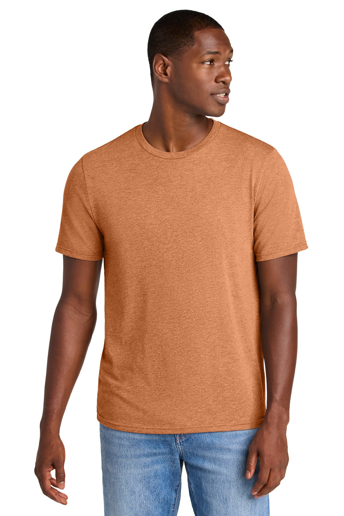 Custom Embroidery or DTF Print - District ® Perfect Weight ® CVC Tee DT184