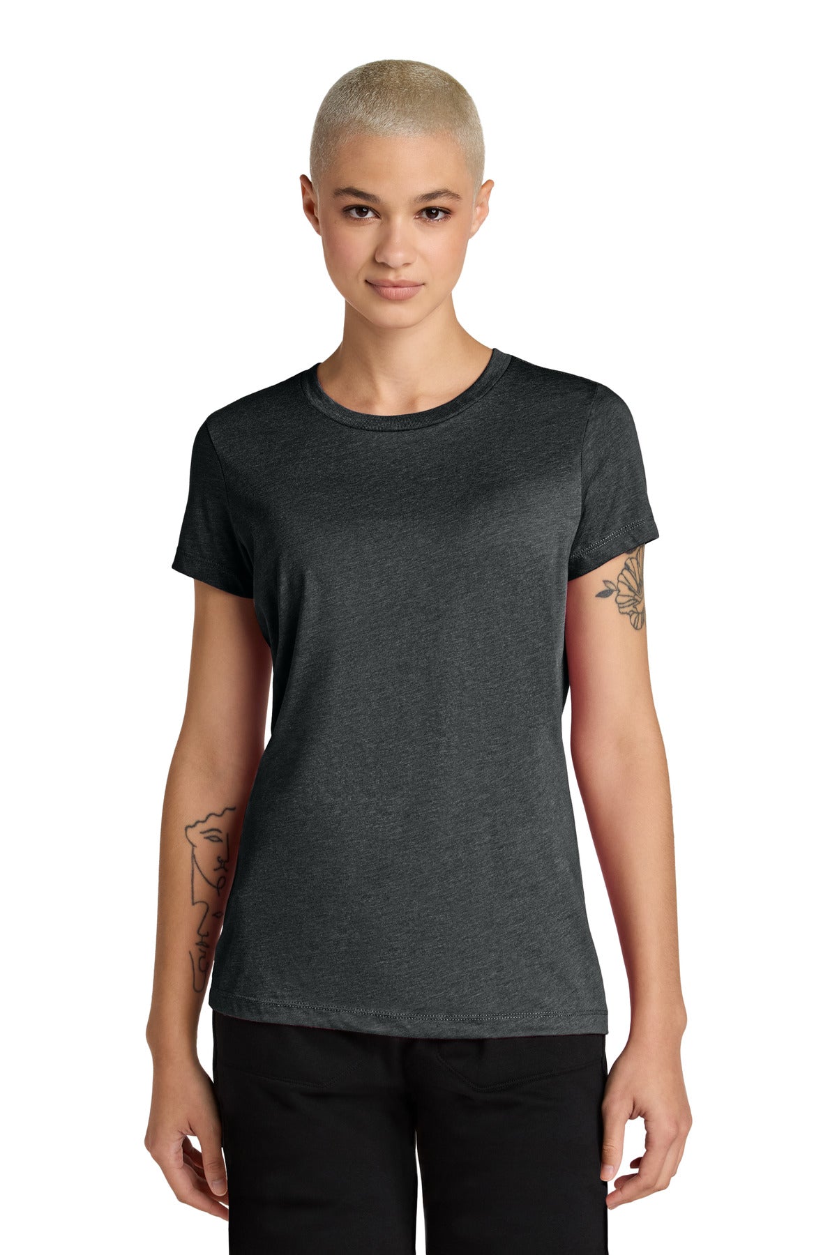 Custom Embroidery or DTF Print - District ® Women's Perfect Weight ® CVC Tee DT188