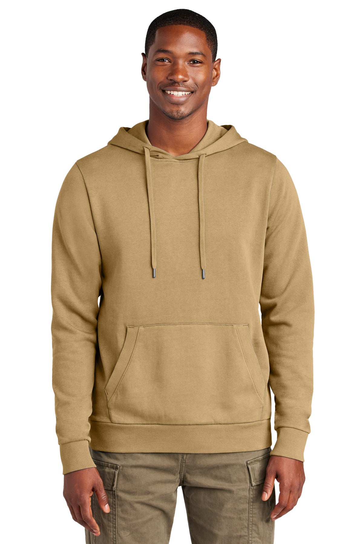 Custom Embroidery or DTF Print - District Wash ™ Fleece Hoodie DT2200