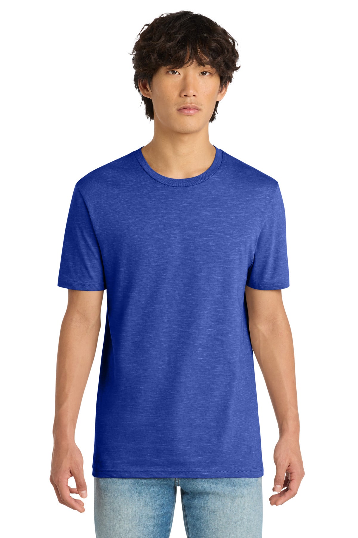 Custom Embroidery or DTF Print - District ® Medal Tee. DT564