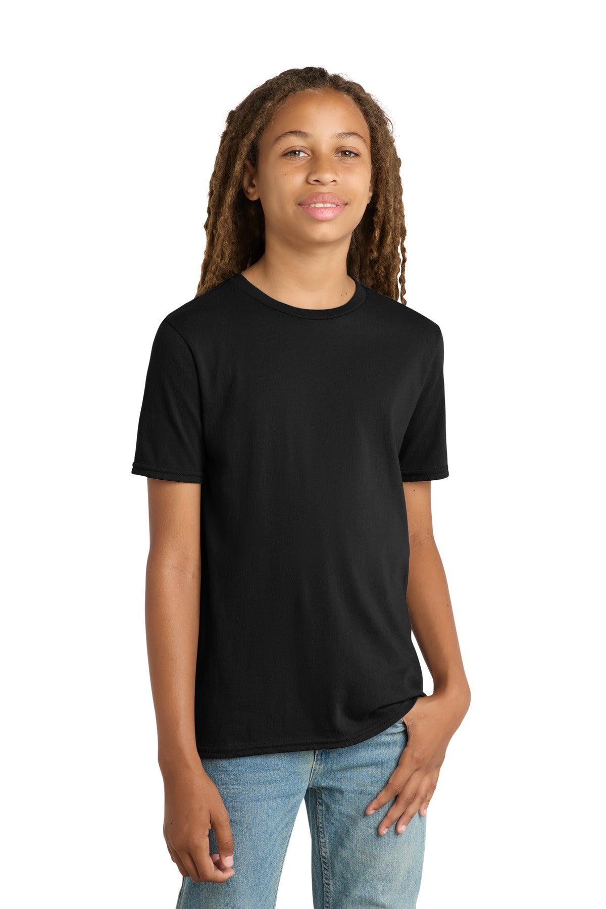 Custom Embroidery or DTF Print - District ® Youth Very Important Tee ® . DT6000Y