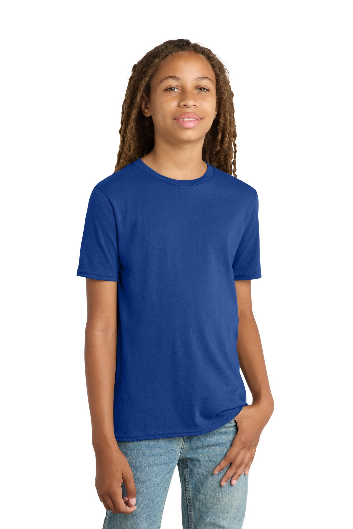 Custom Embroidery or DTF Print - District ® Youth Very Important Tee ® . DT6000Y