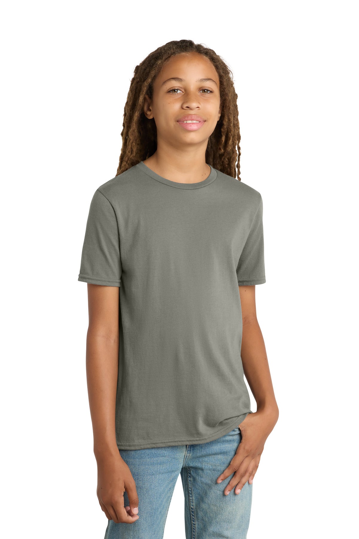 Custom Embroidery or DTF Print - District ® Youth Very Important Tee ® . DT6000Y