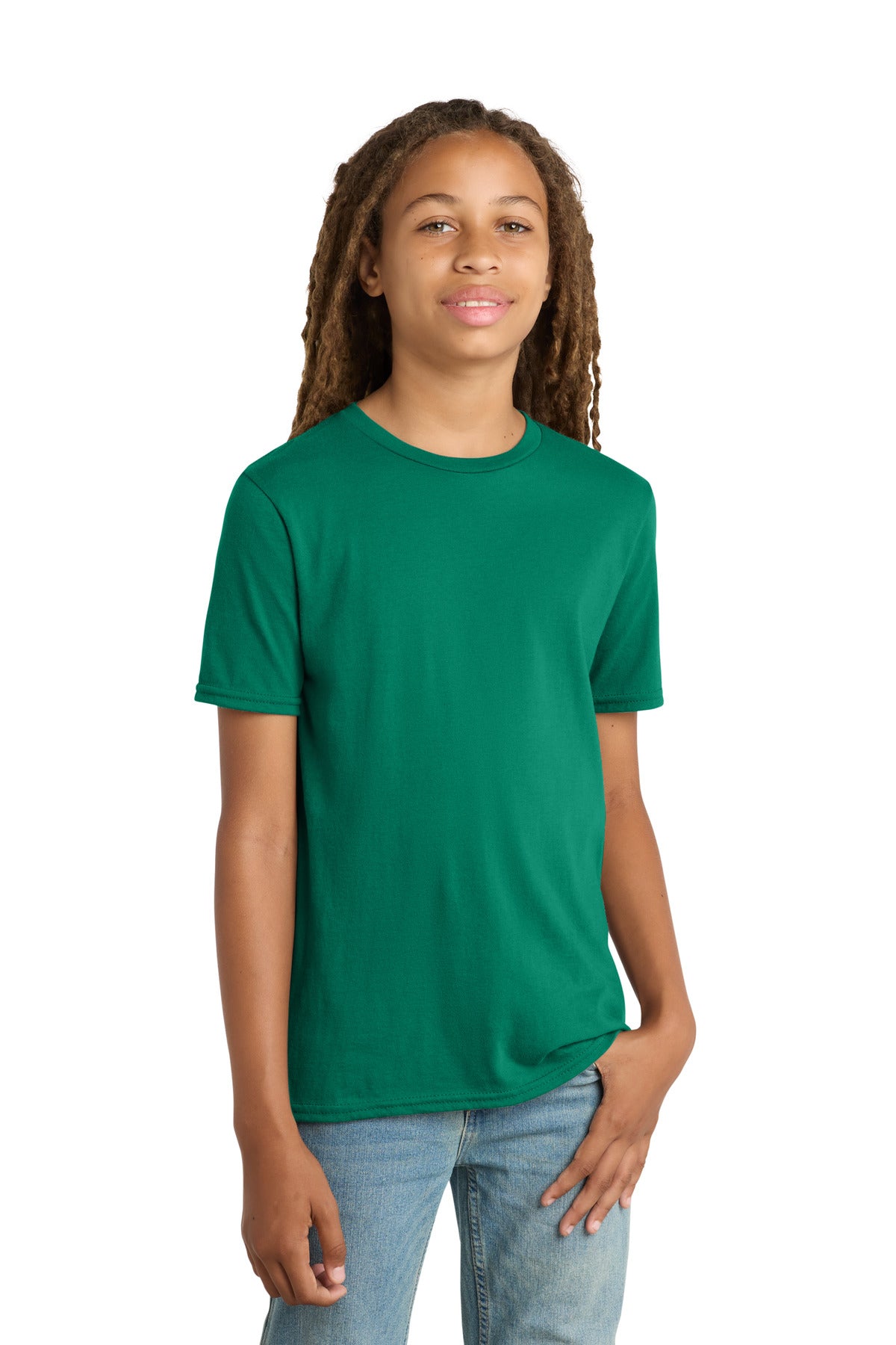 Custom Embroidery or DTF Print - District ® Youth Very Important Tee ® . DT6000Y