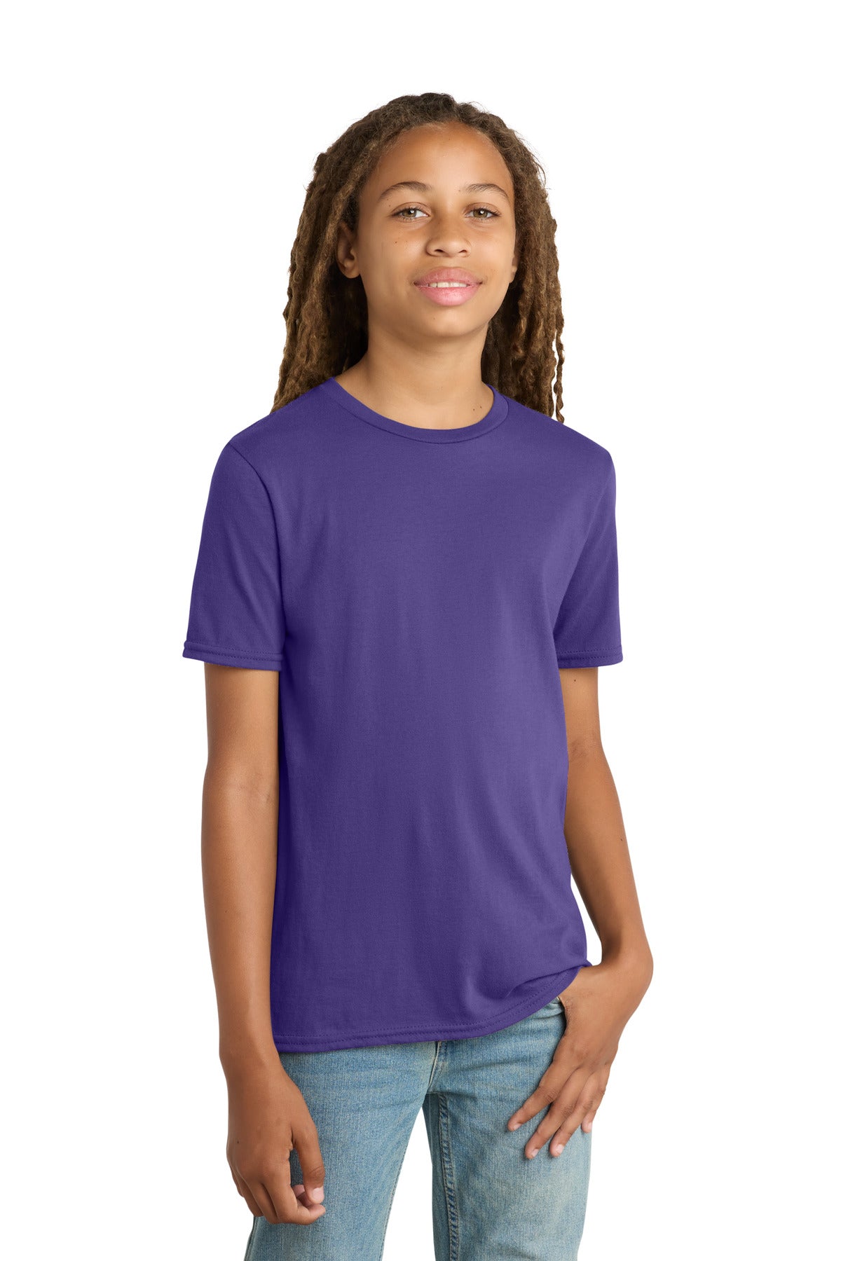 Custom Embroidery or DTF Print - District ® Youth Very Important Tee ® . DT6000Y