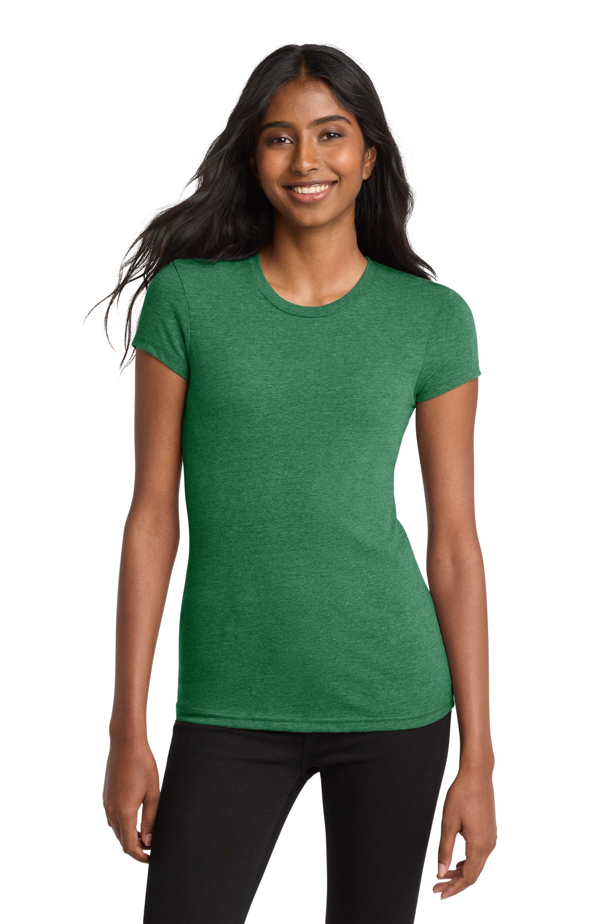 Custom Embroidery or DTF Print - District ® Women's Fitted Very Important Tee ® . DT6001