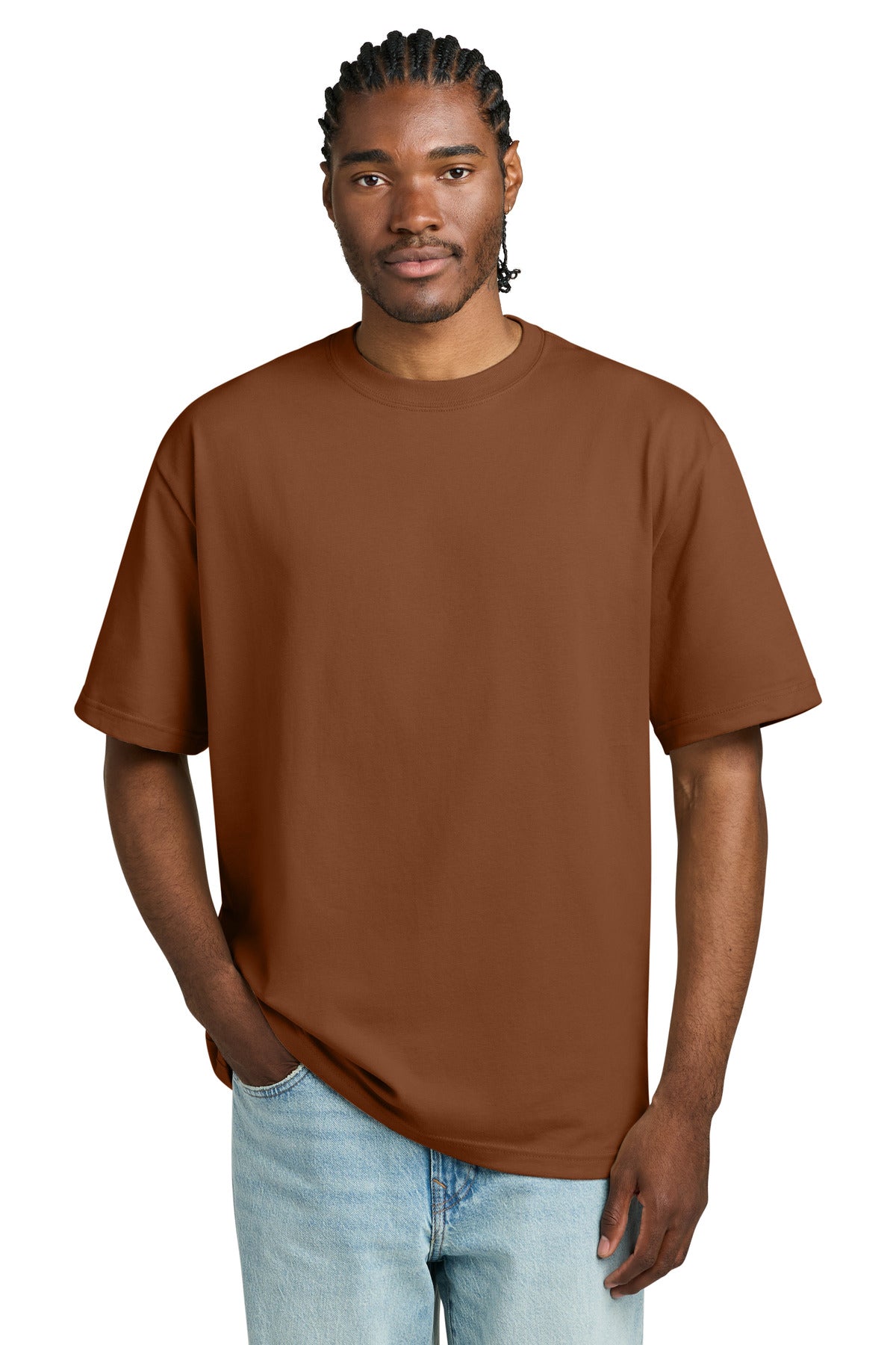 Custom Embroidery or DTF Print - District ® Heavyweight Very Important Tee ® DT6065