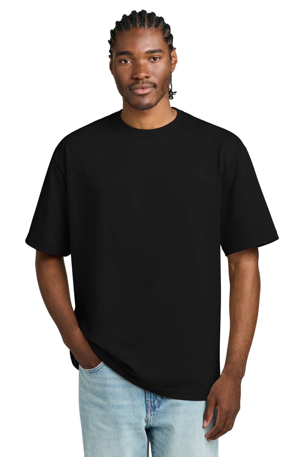 Custom Embroidery or DTF Print - District ® Heavyweight Very Important Tee ® DT6065