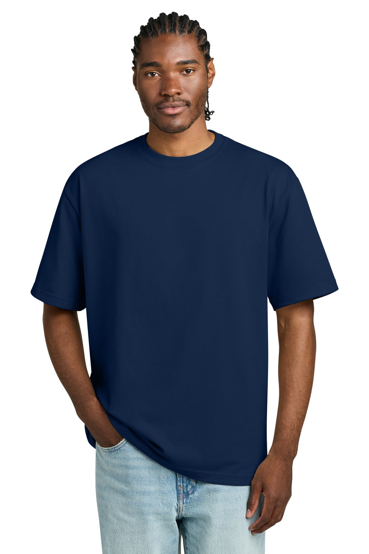Custom Embroidery or DTF Print - District ® Heavyweight Very Important Tee ® DT6065