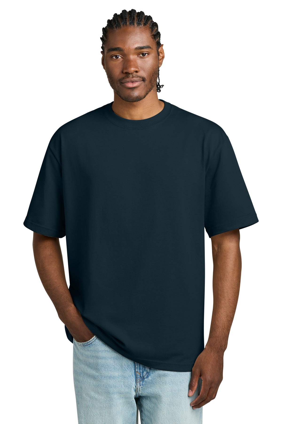 Custom Embroidery or DTF Print - District ® Heavyweight Very Important Tee ® DT6065